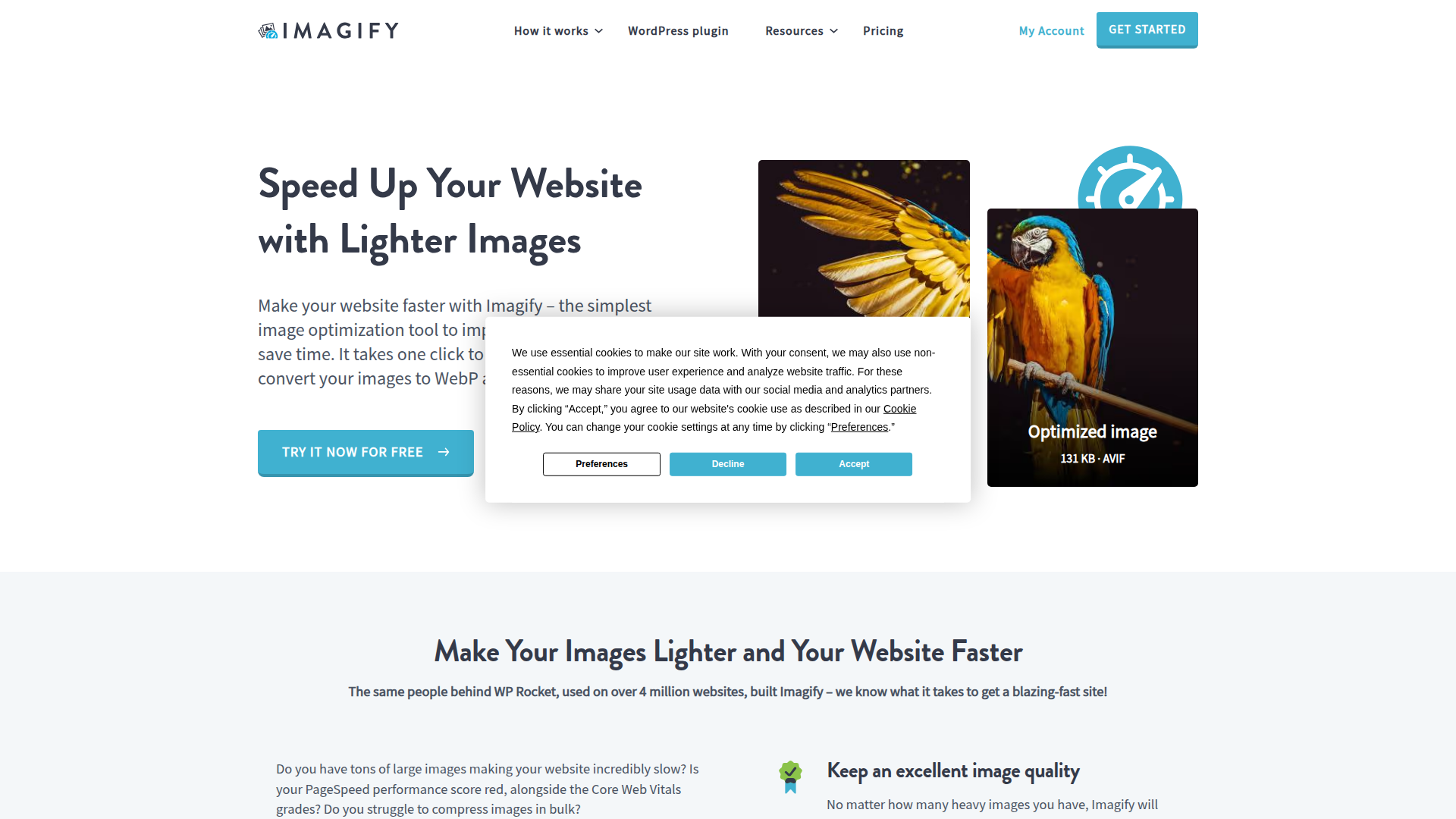 Imagify screenshot