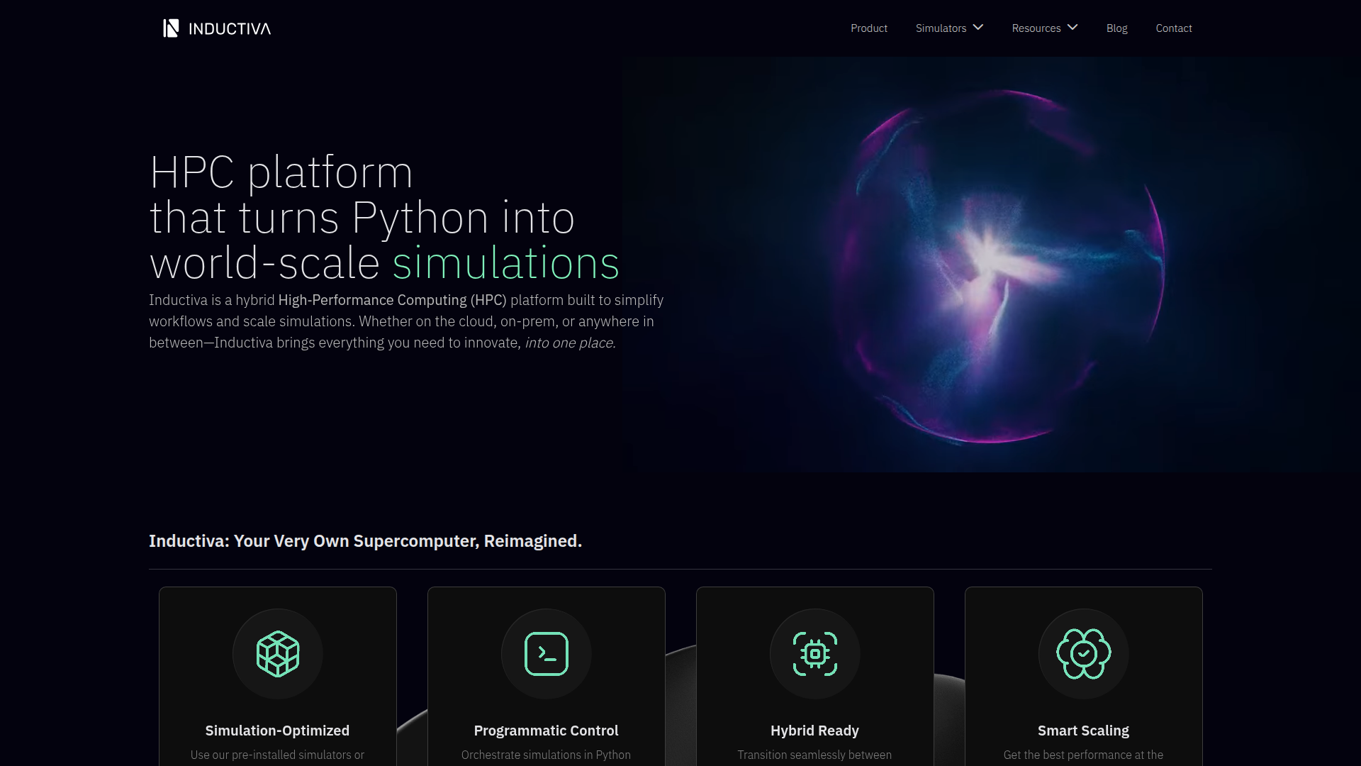 Inductiva.AI screenshot