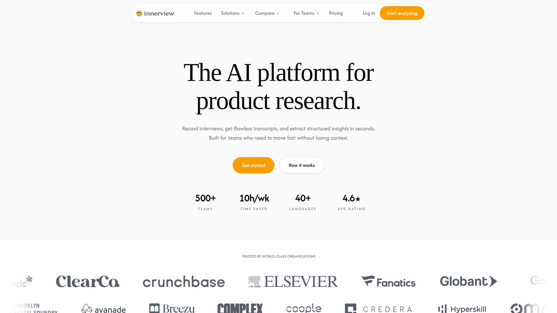 Innerview screenshot