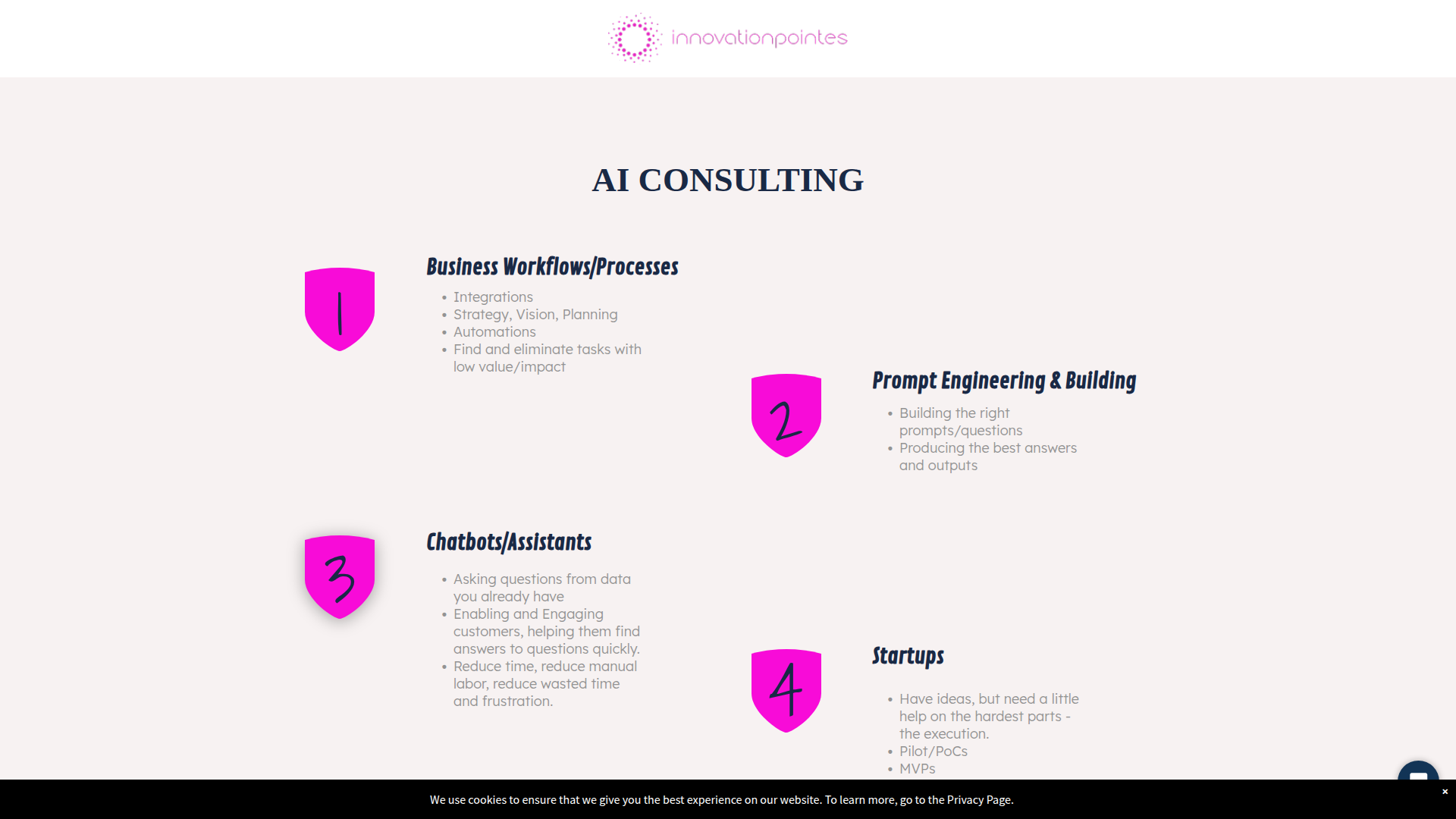 Innovation Pointes screenshot