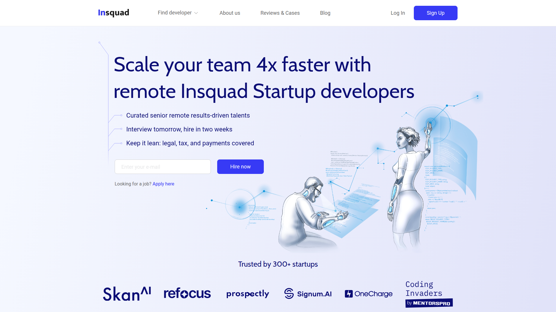 Insquad screenshot
