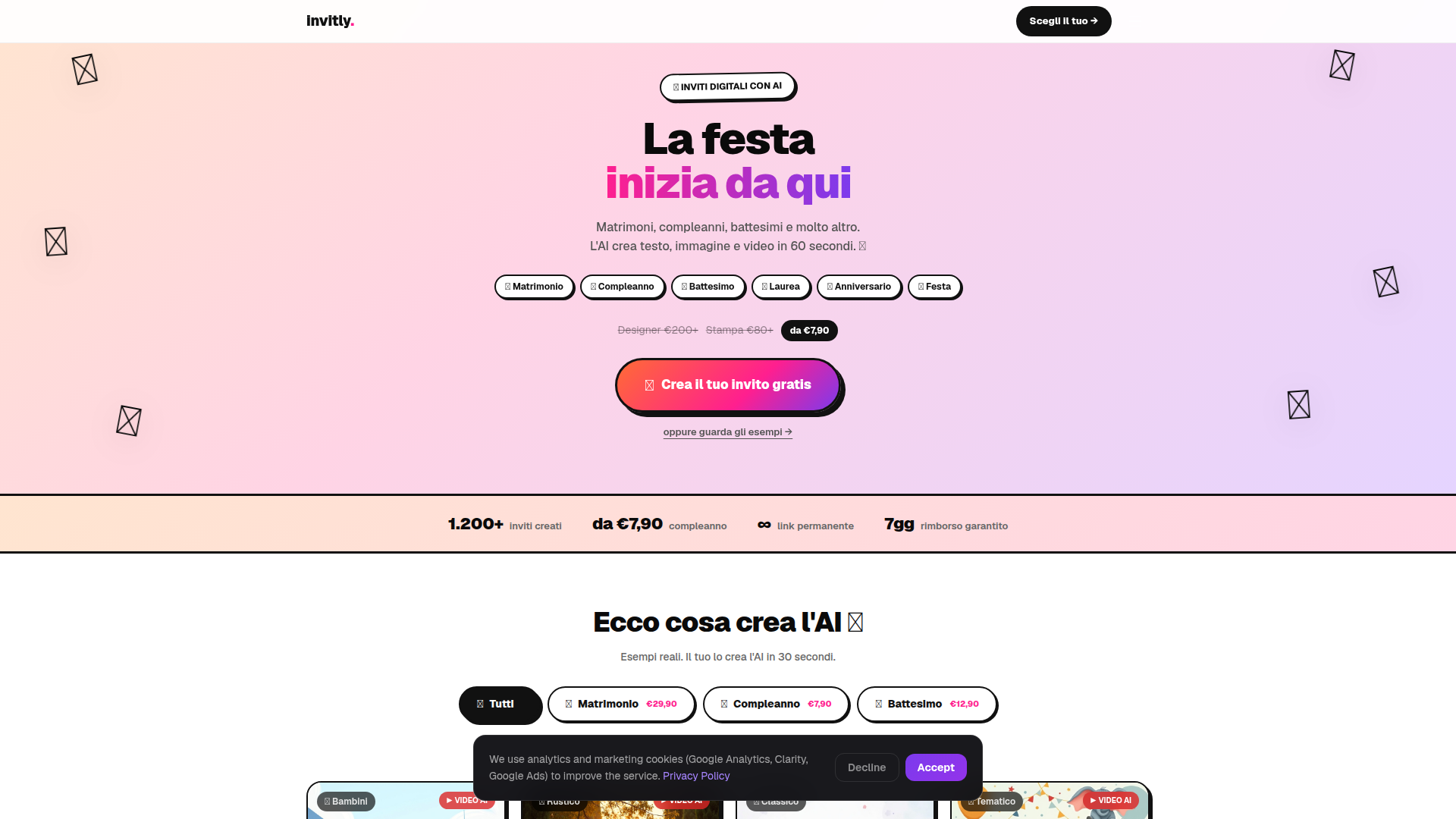 Invitly screenshot