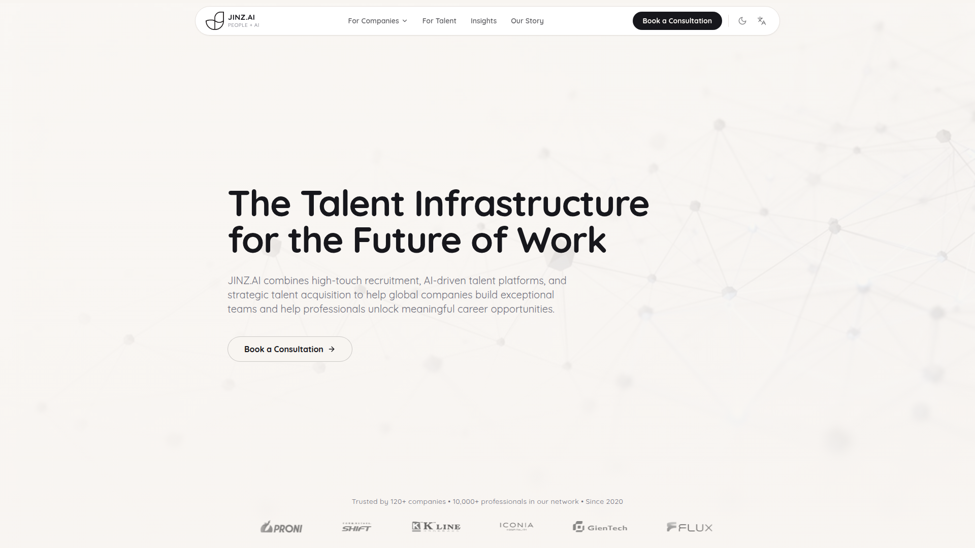 JINZ.AI screenshot
