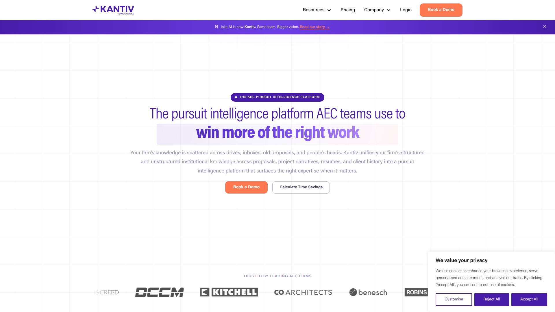 Kantiv screenshot