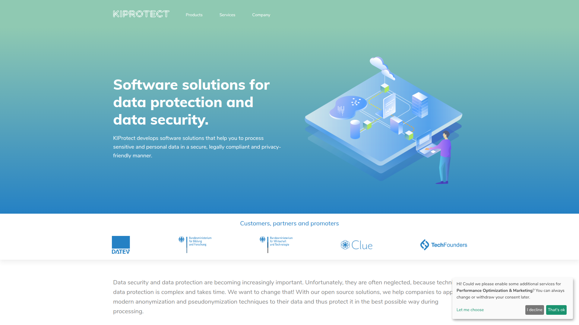 KIProtect screenshot