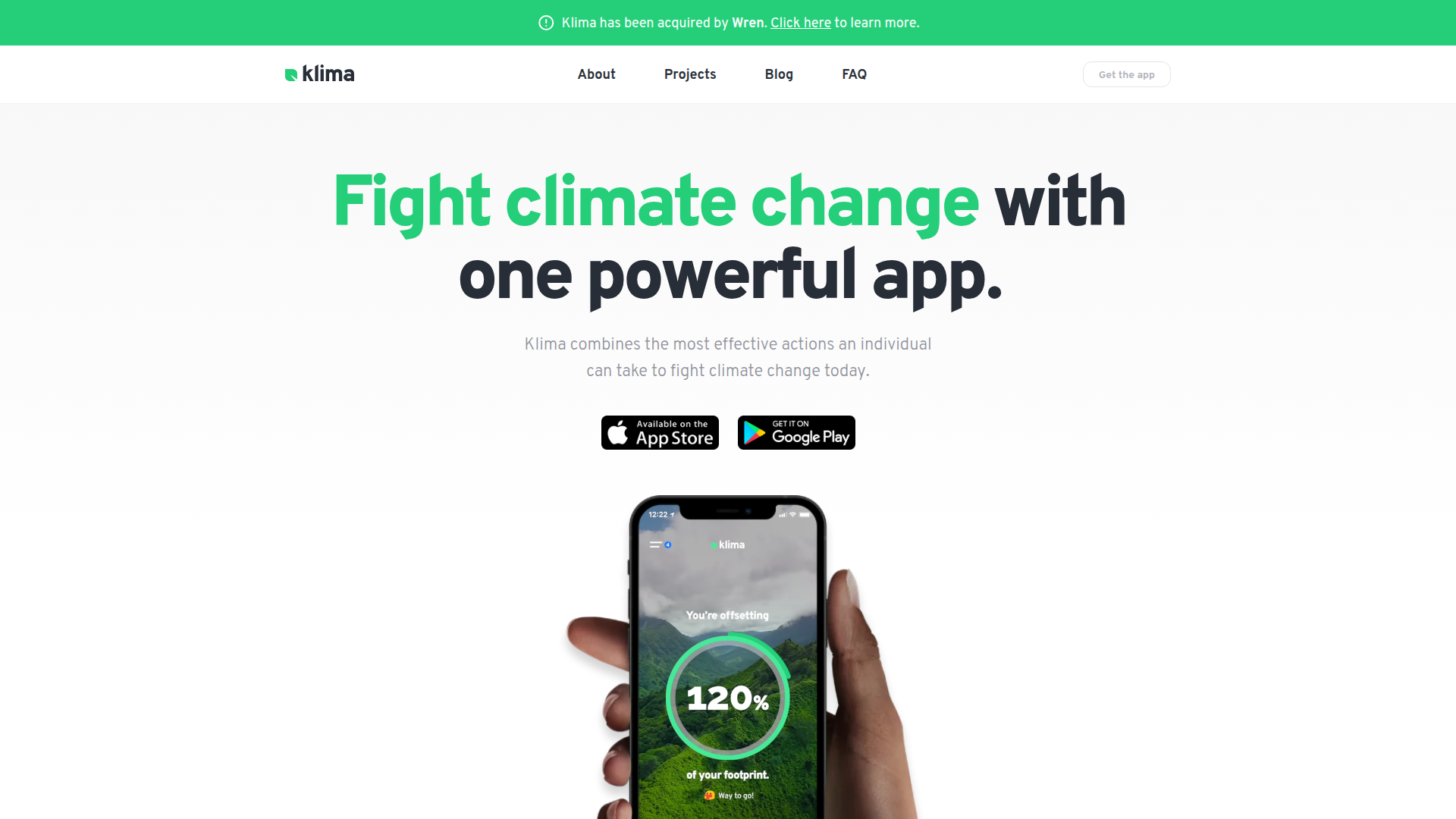 Klima screenshot