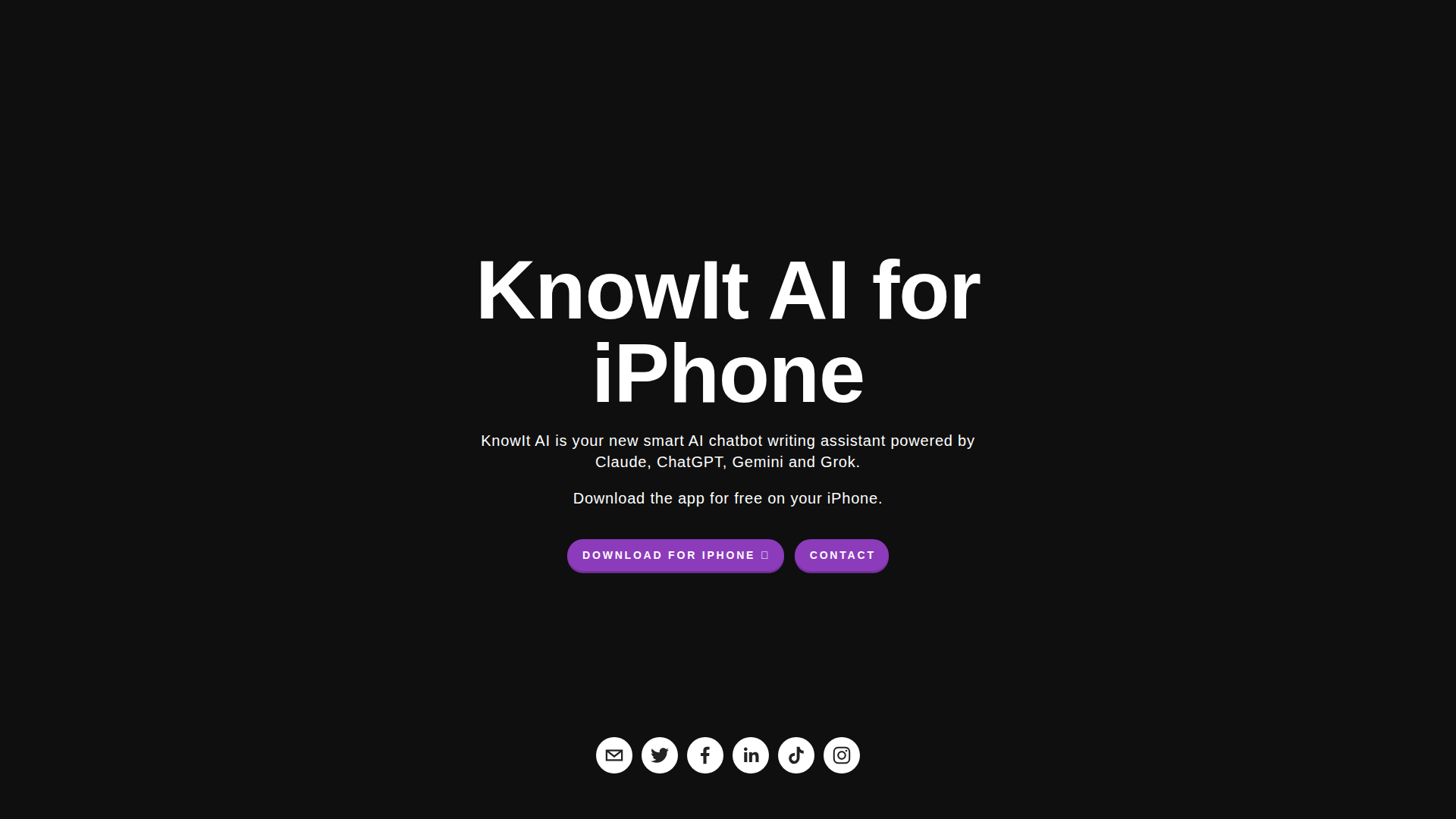 KnowItAll screenshot