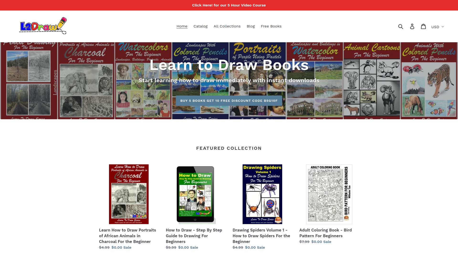 Learn to Draw Books screenshot