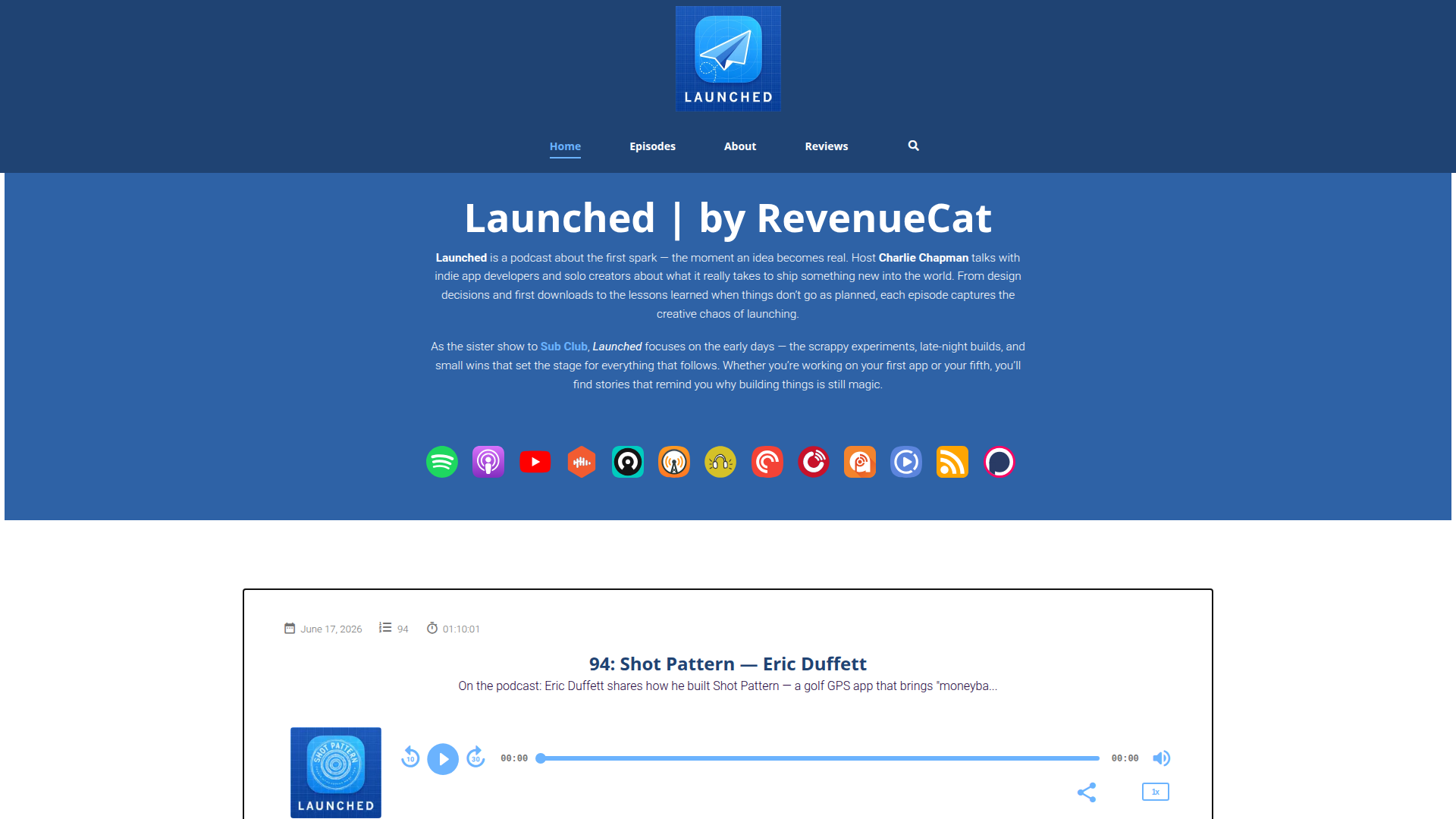 Launched screenshot