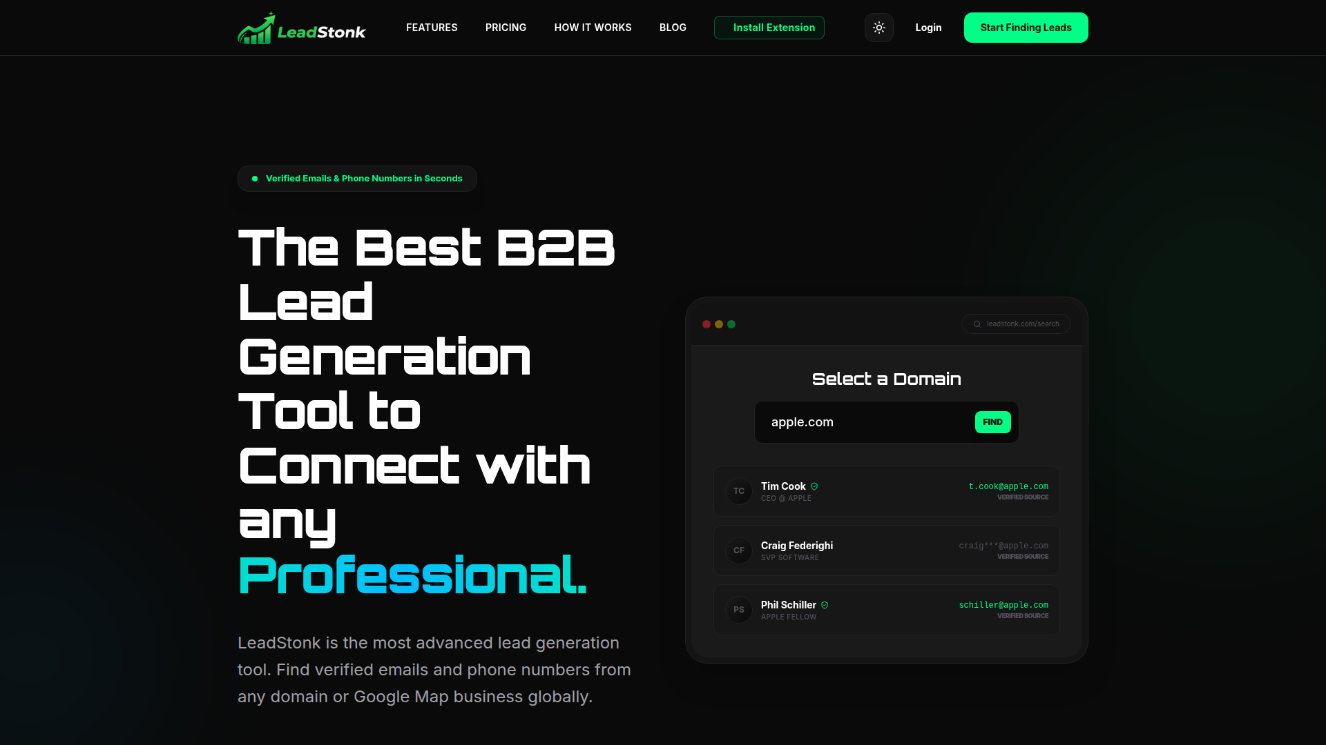 LeadStonk screenshot