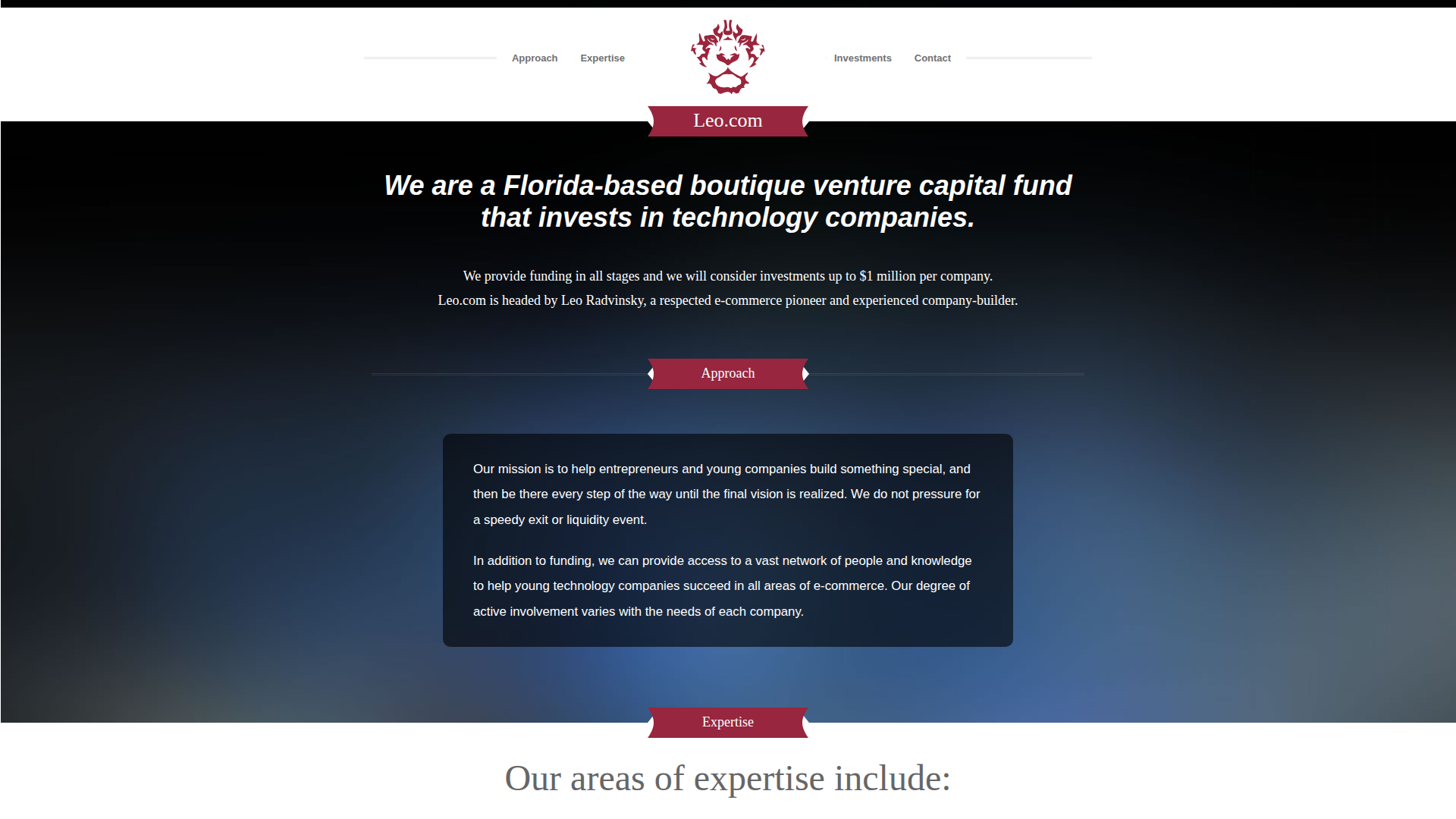 Leo.com screenshot