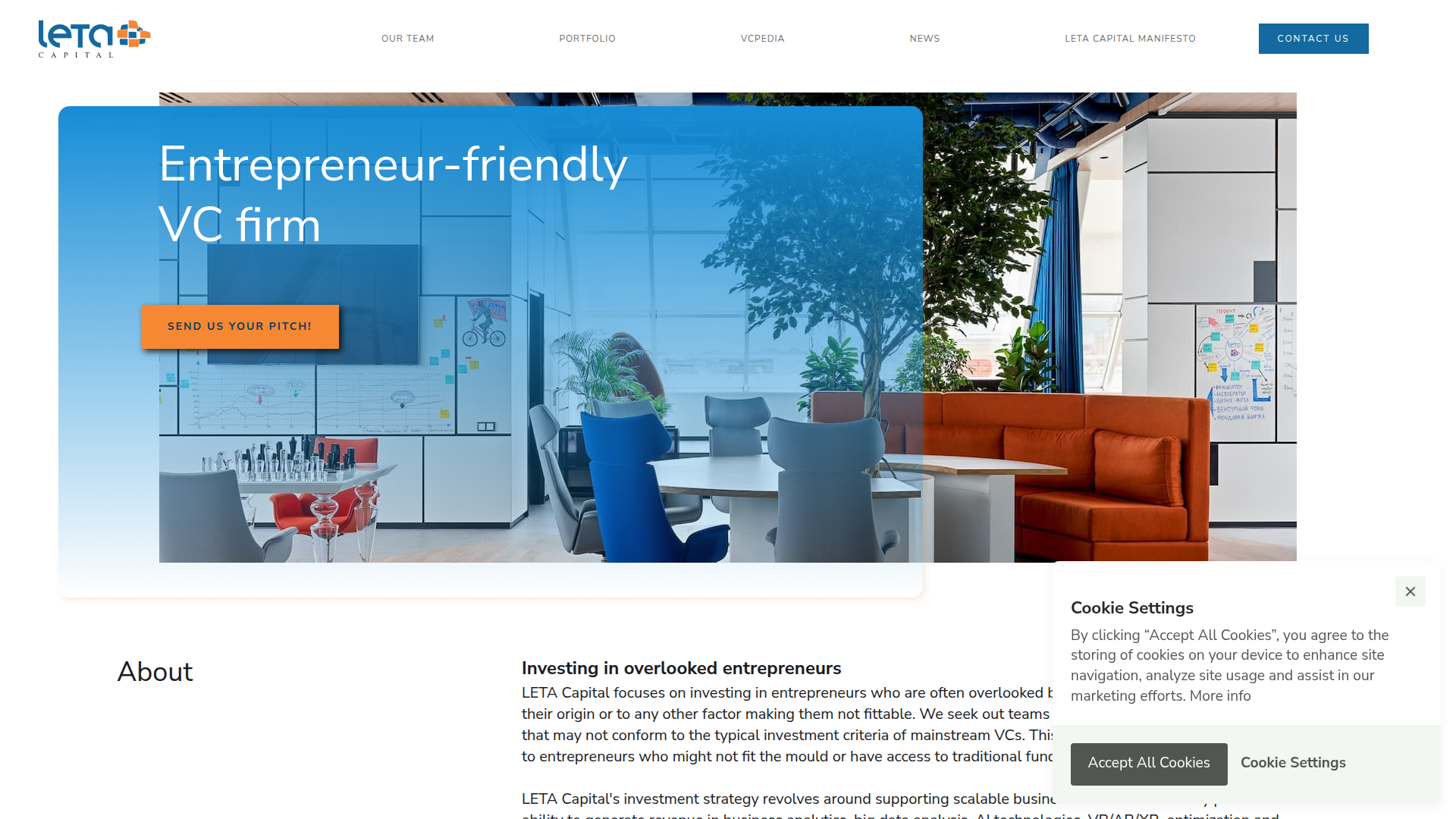 Leta Capital screenshot