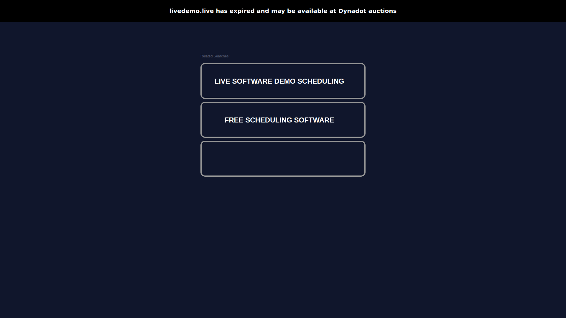 livedemo.live screenshot