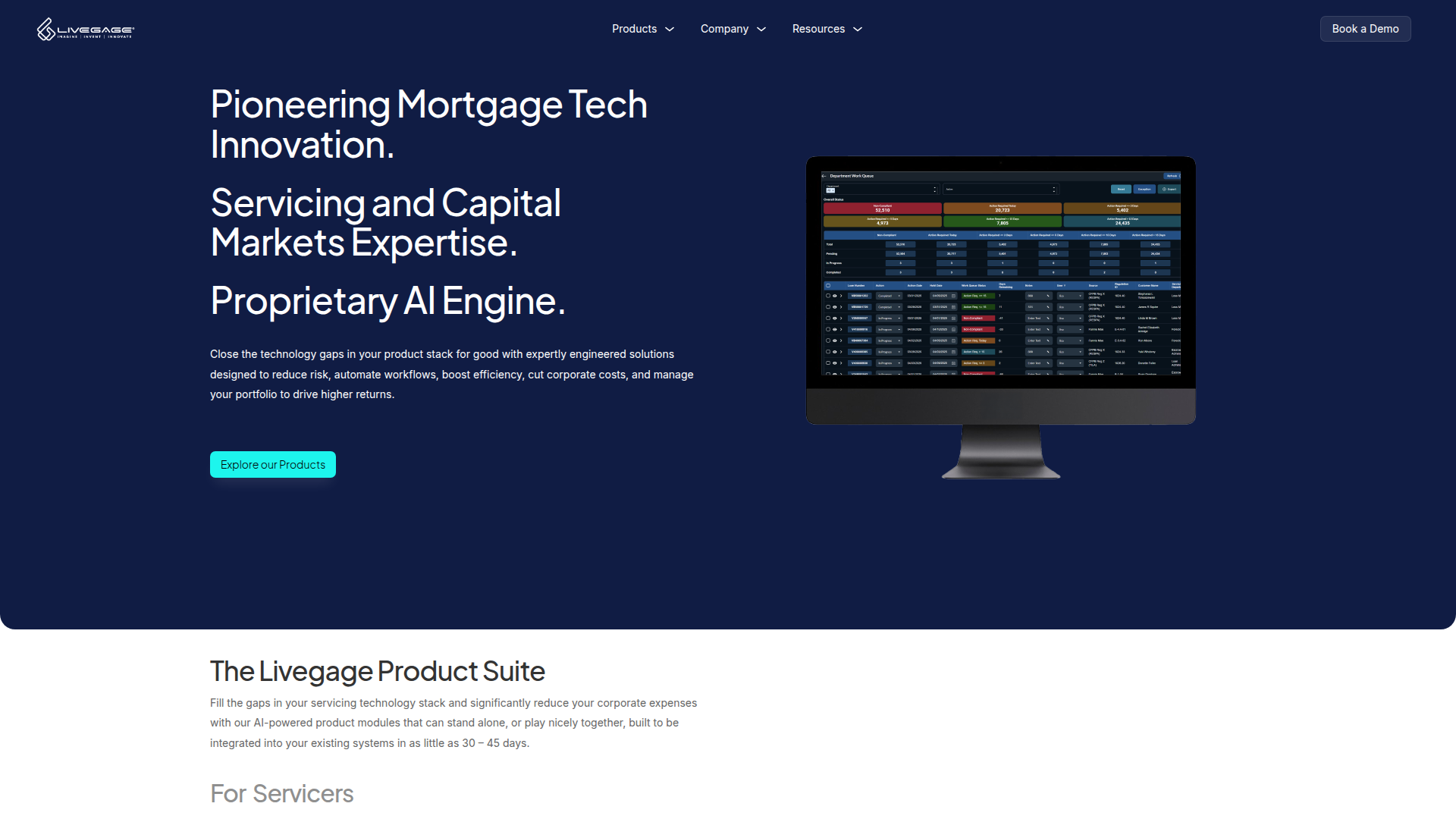 Livegage screenshot