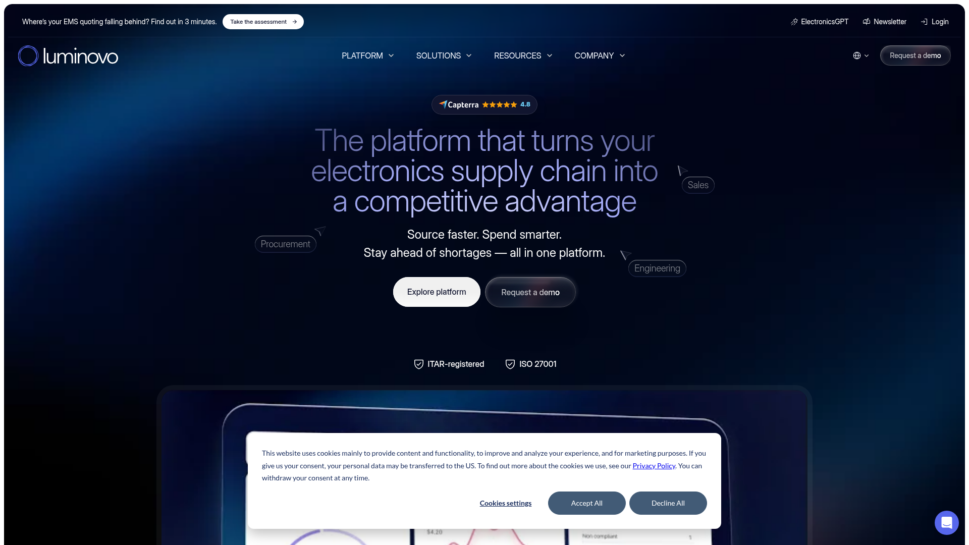 Luminovo screenshot