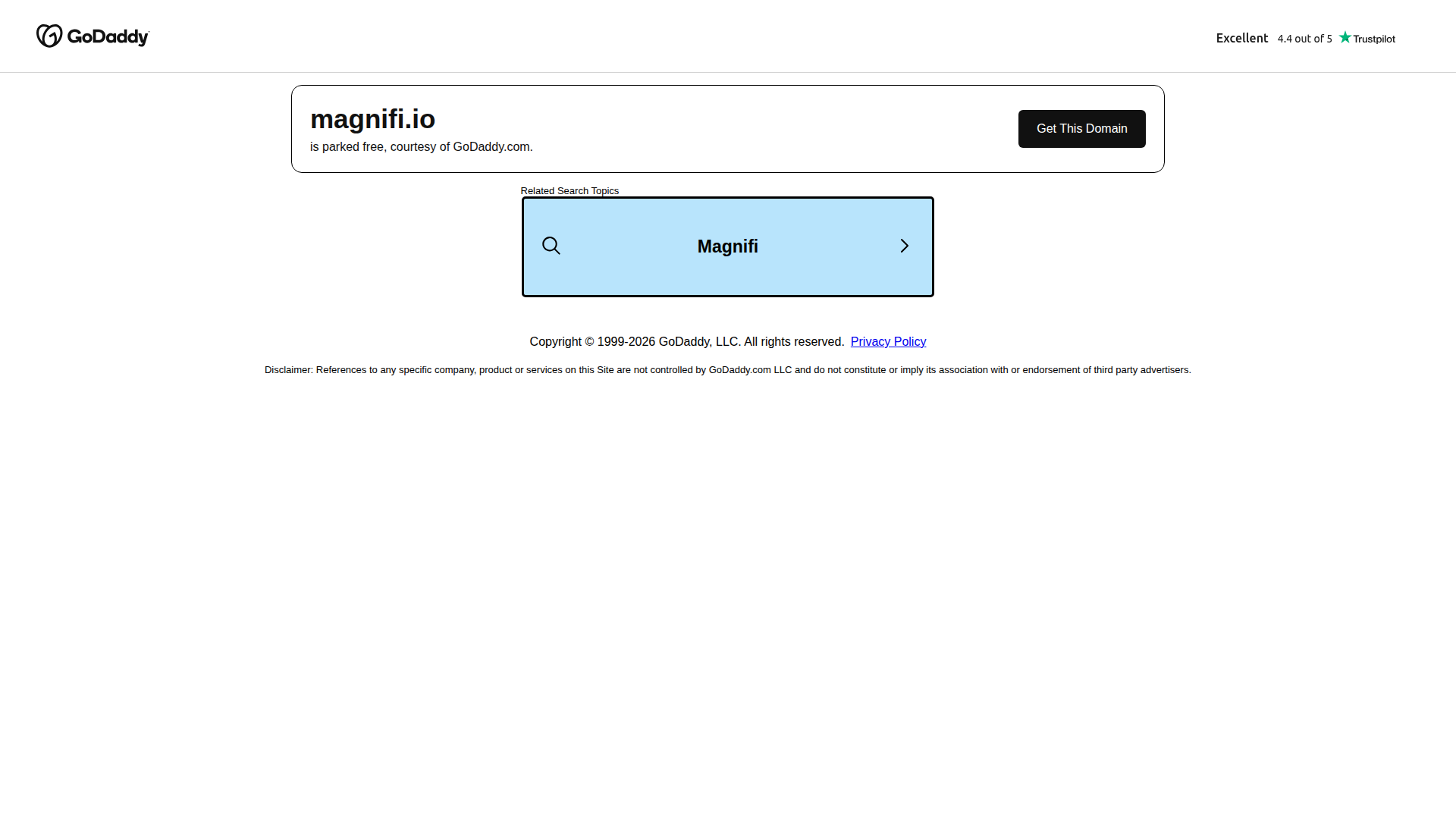 magnifi.io screenshot