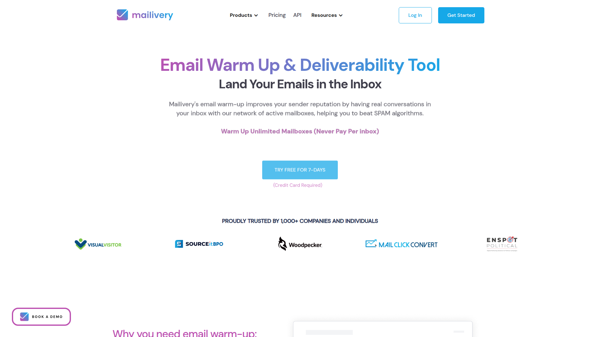 Mailivery screenshot