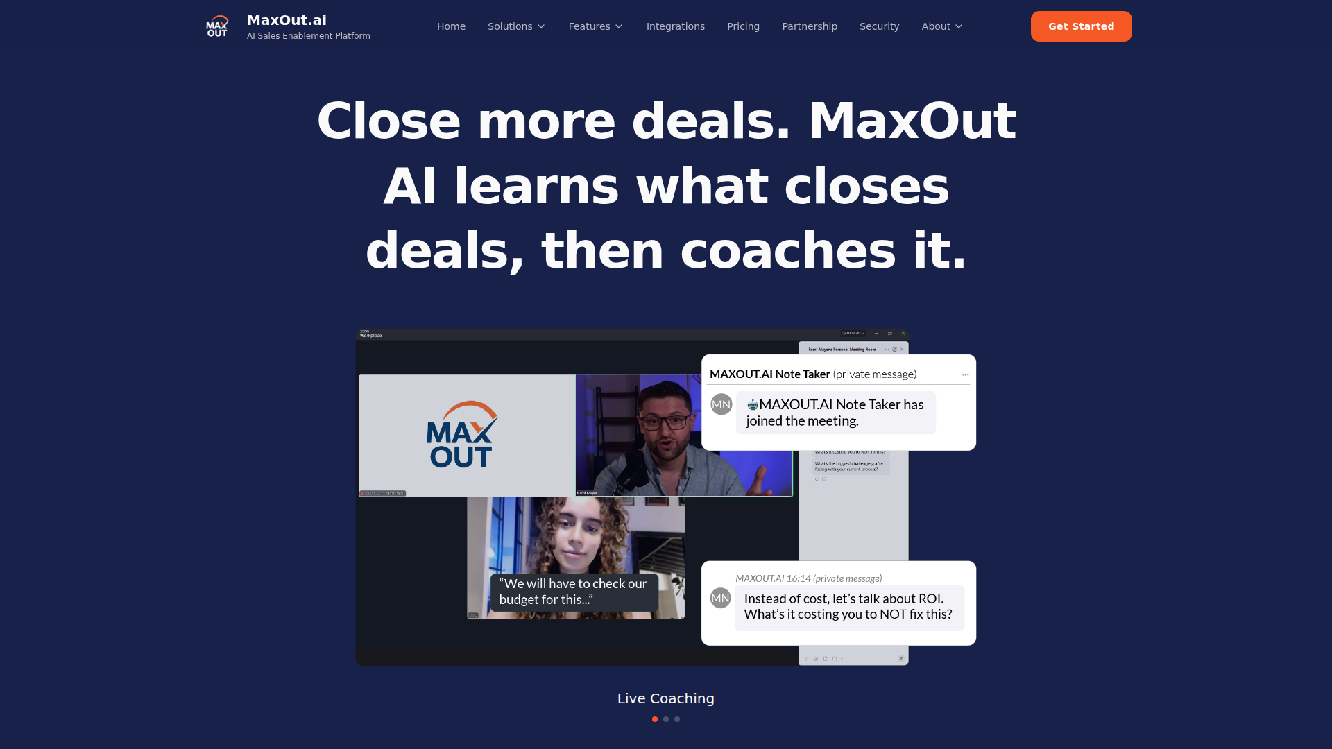 MaxOut.ai screenshot