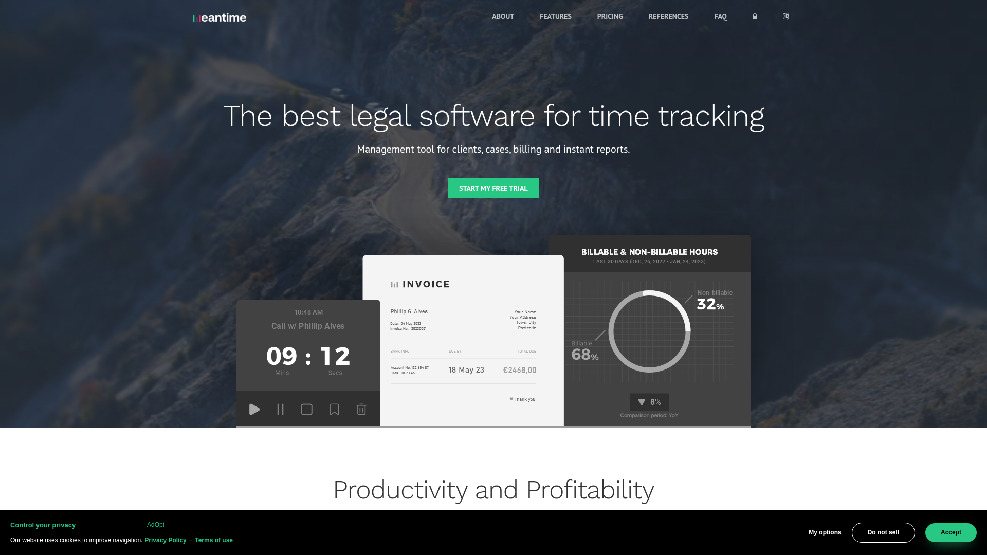 Meantime screenshot