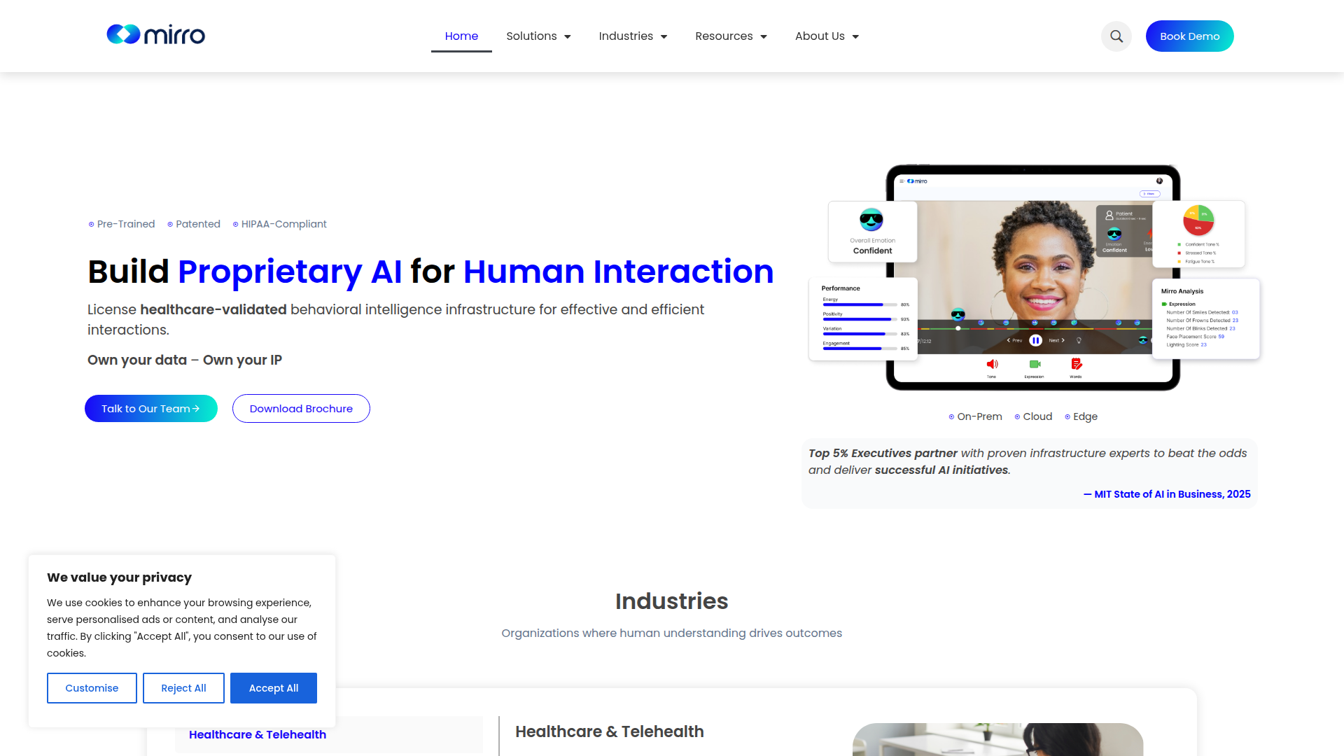mirro.ai screenshot