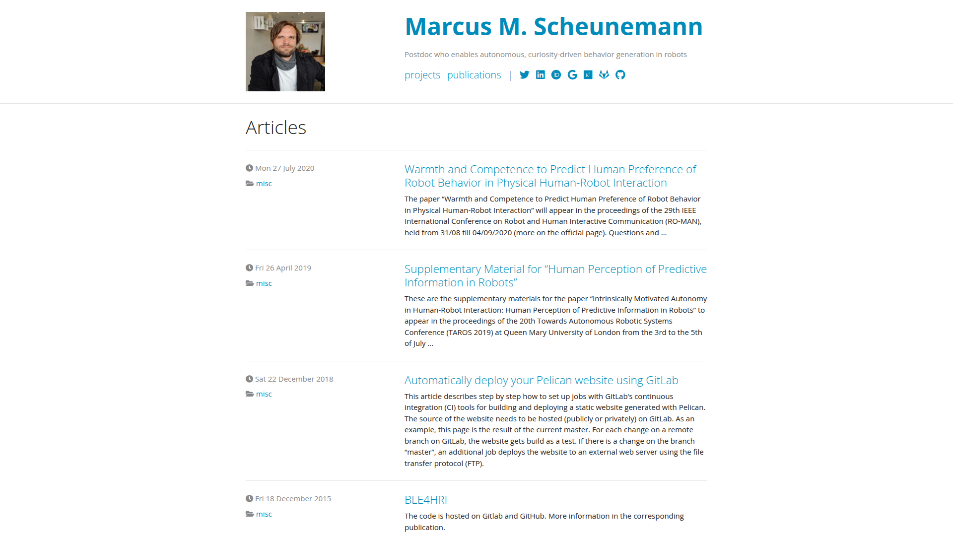 Marcus M. Scheunemann screenshot