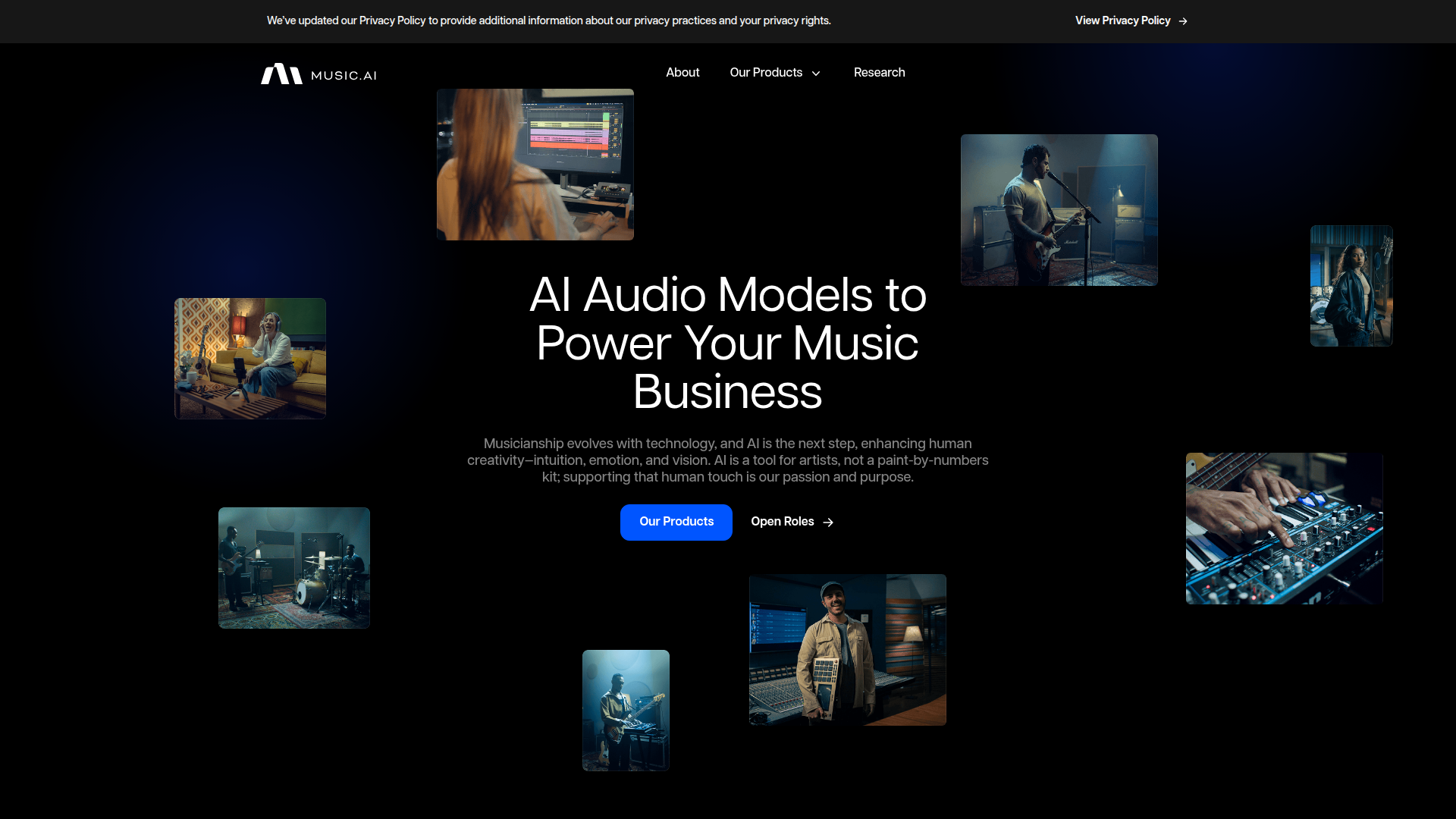 Music AI screenshot