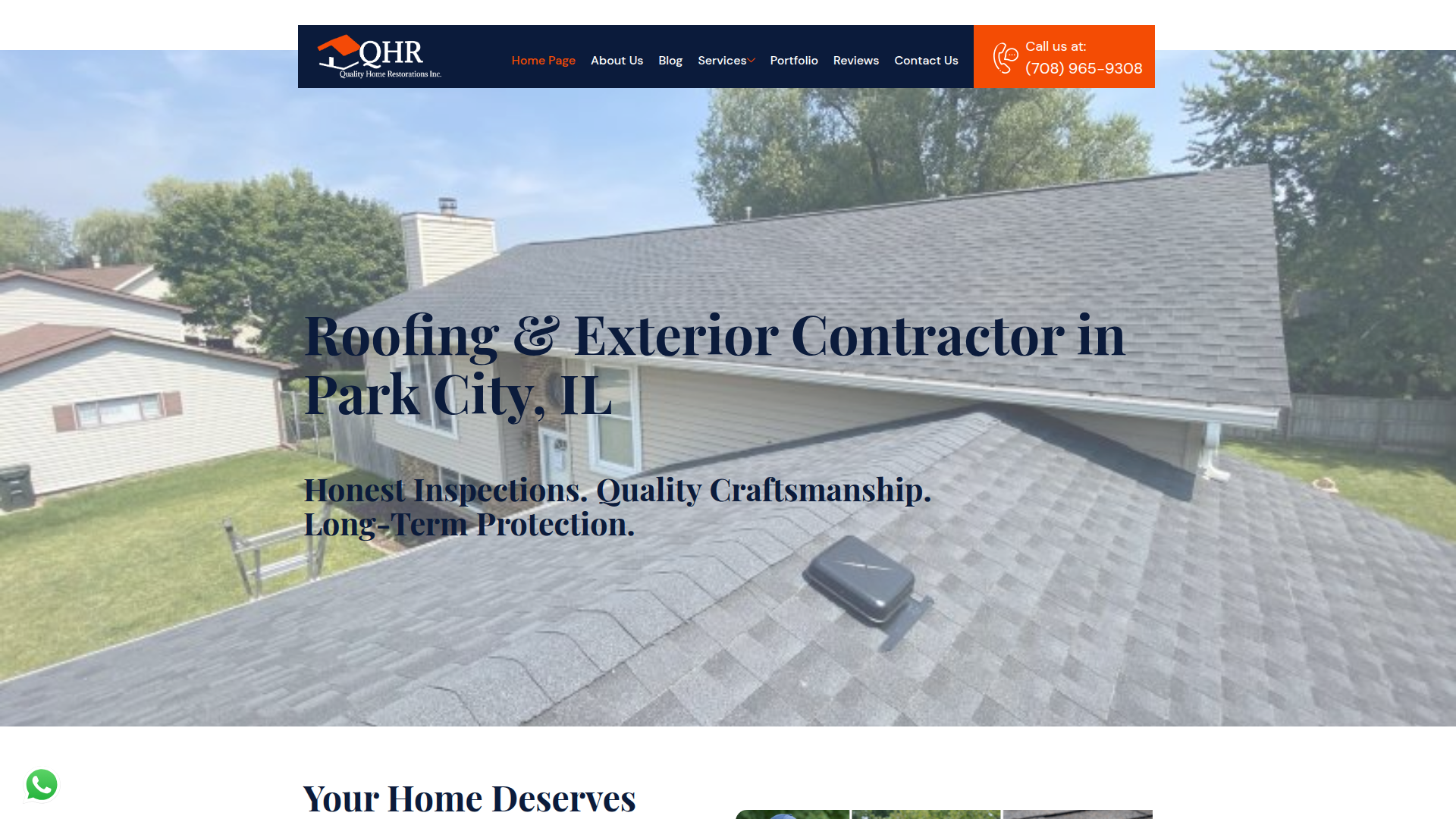 Quality Home Restorations Inc. screenshot