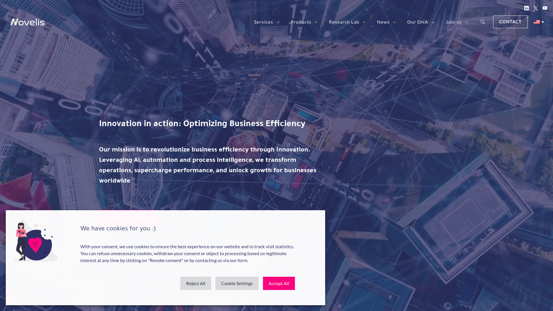 Novelis screenshot
