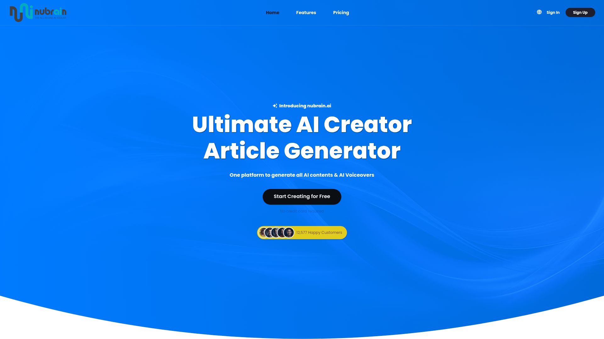 nubrain.ai screenshot