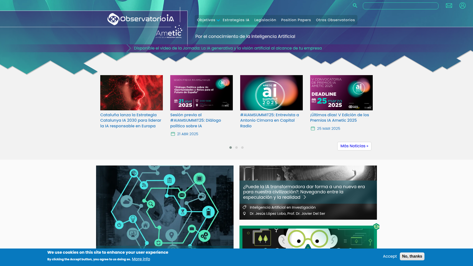 Observatorio IA de AMETIC screenshot