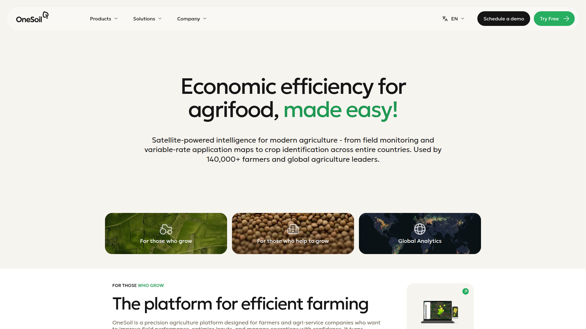 OneSoil screenshot