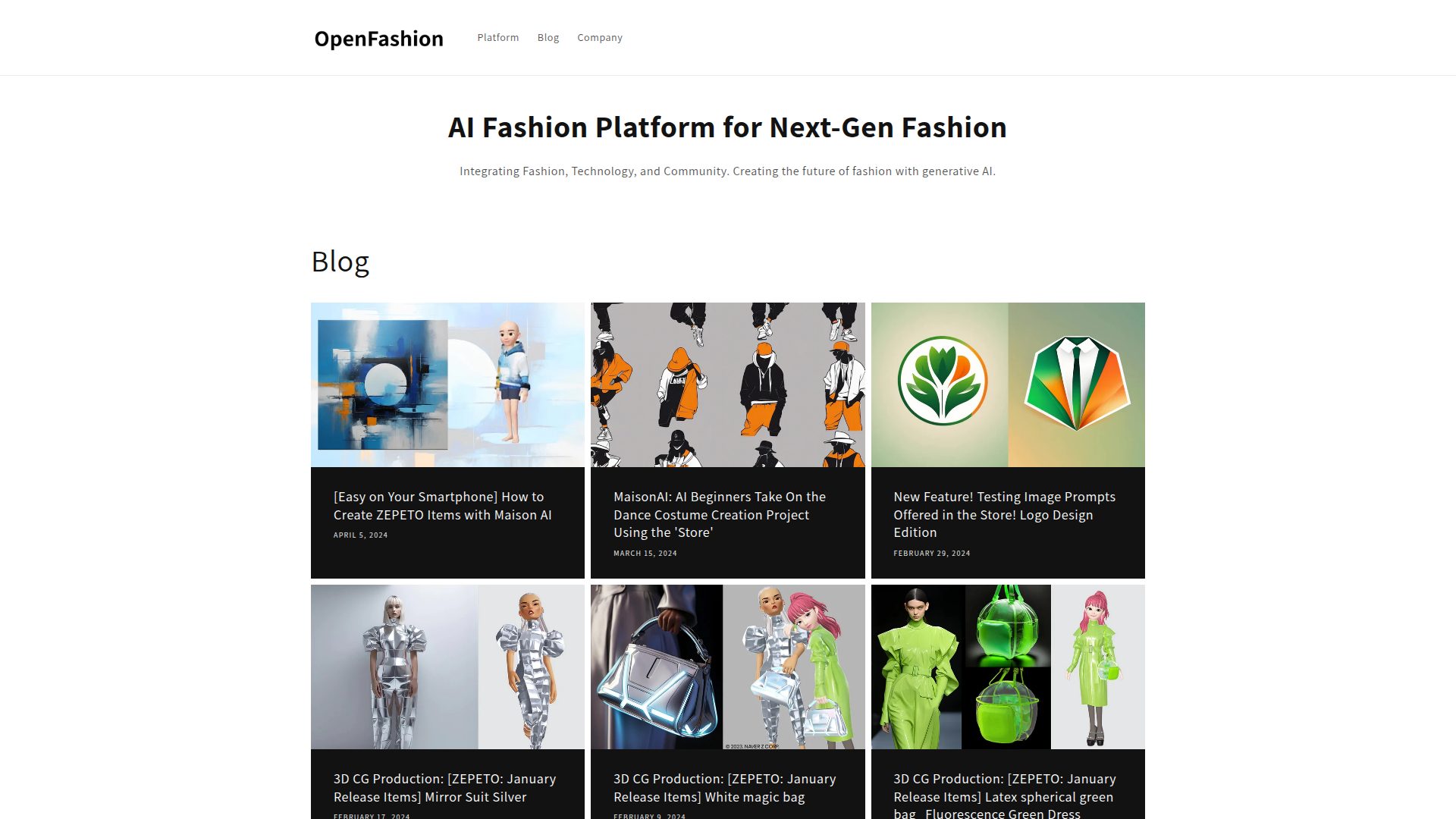 OpenFashion screenshot