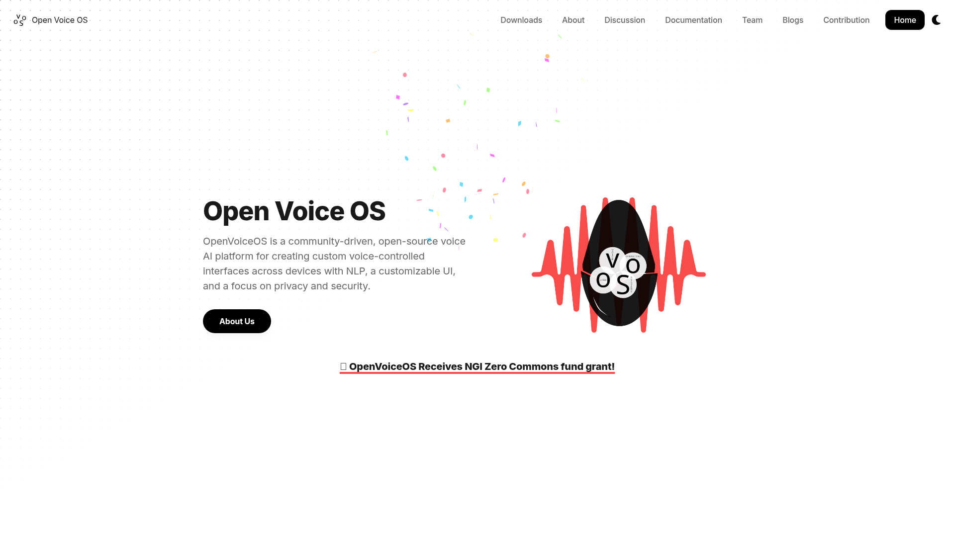 Open Voice OS screenshot