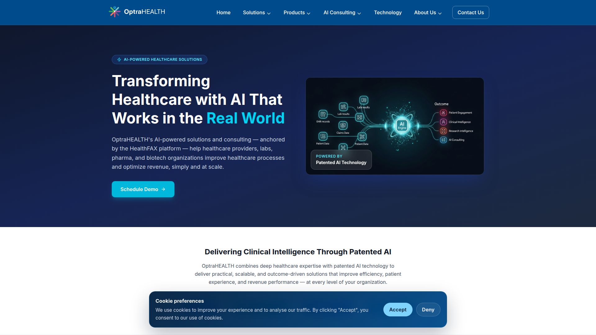 OptraHEALTH screenshot