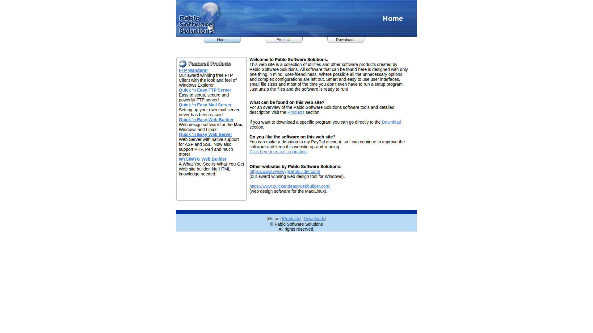 Pablo Software Solutions screenshot