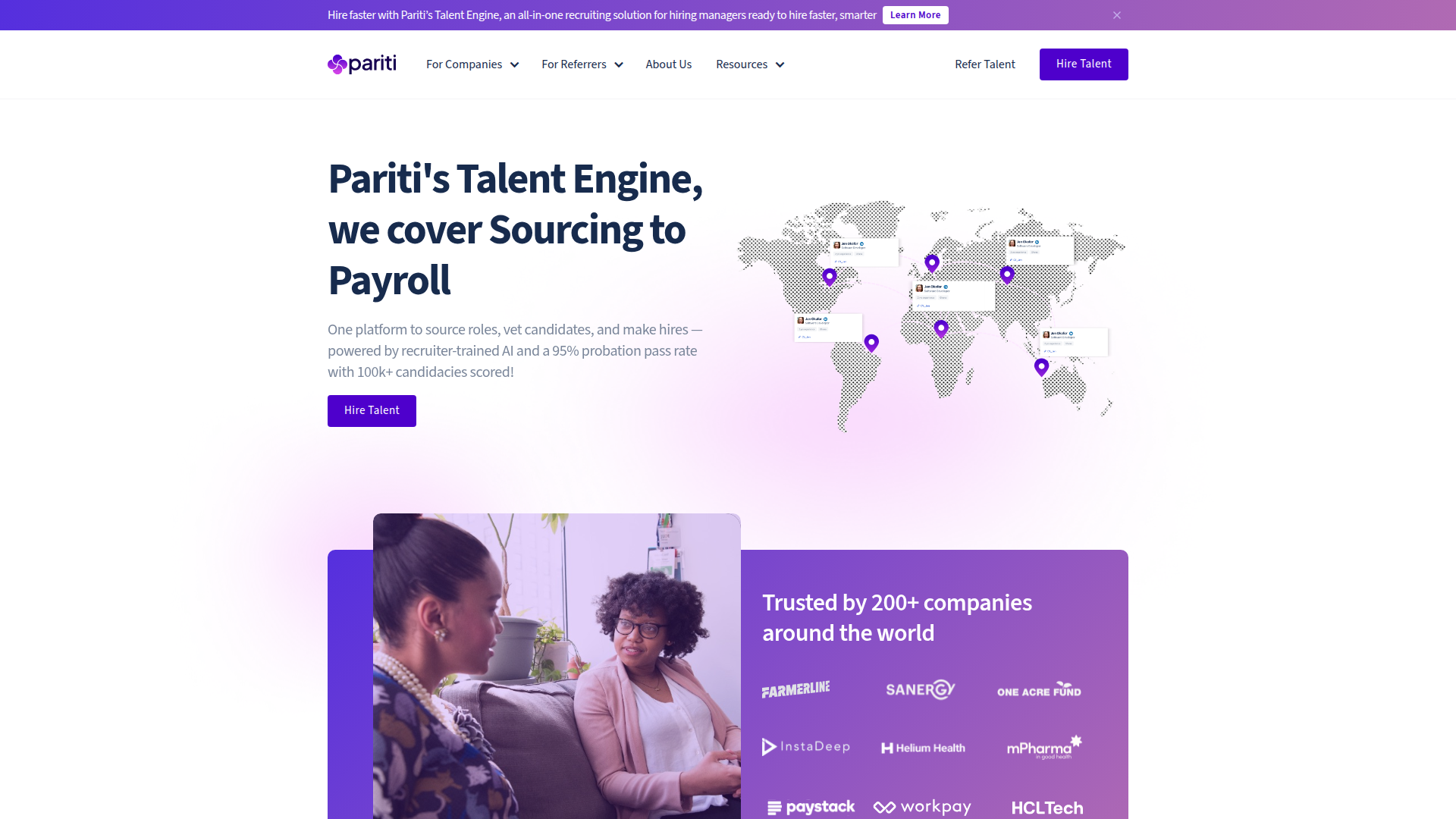 Pariti screenshot