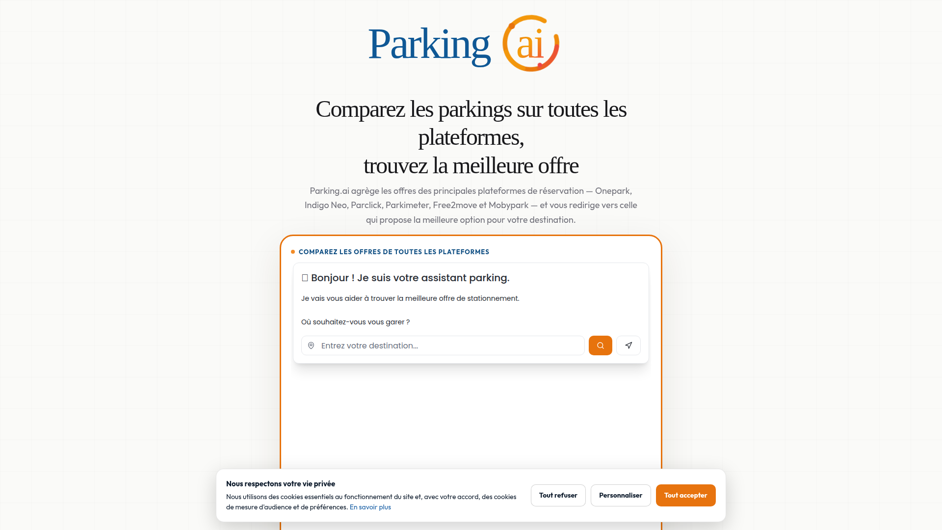Parking.ai screenshot