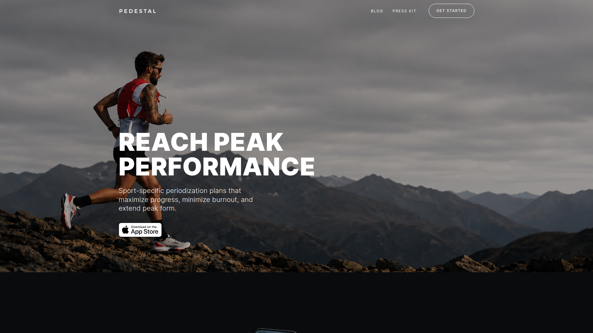 Pedestal screenshot