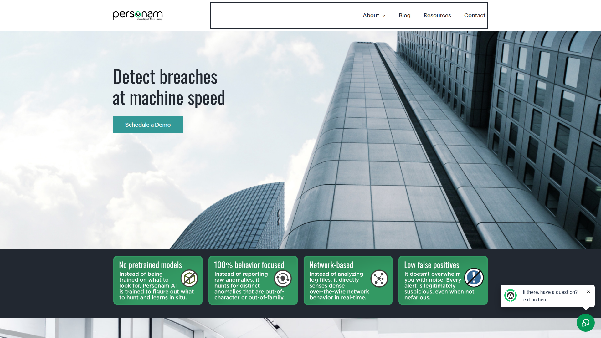 Personam screenshot