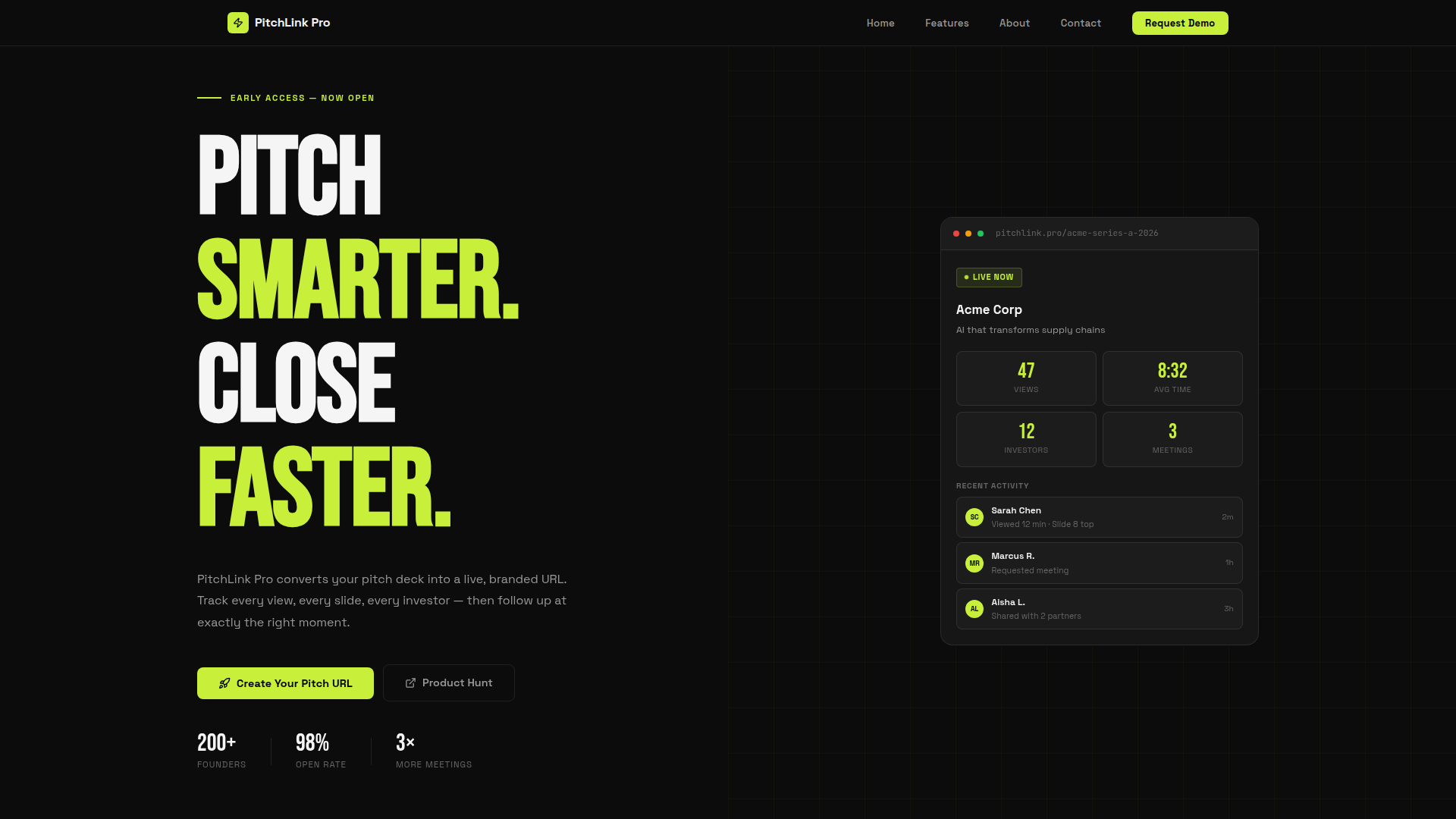 PitchLink Pro screenshot