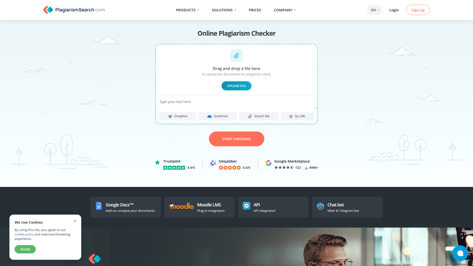 PlagiarismSearch screenshot