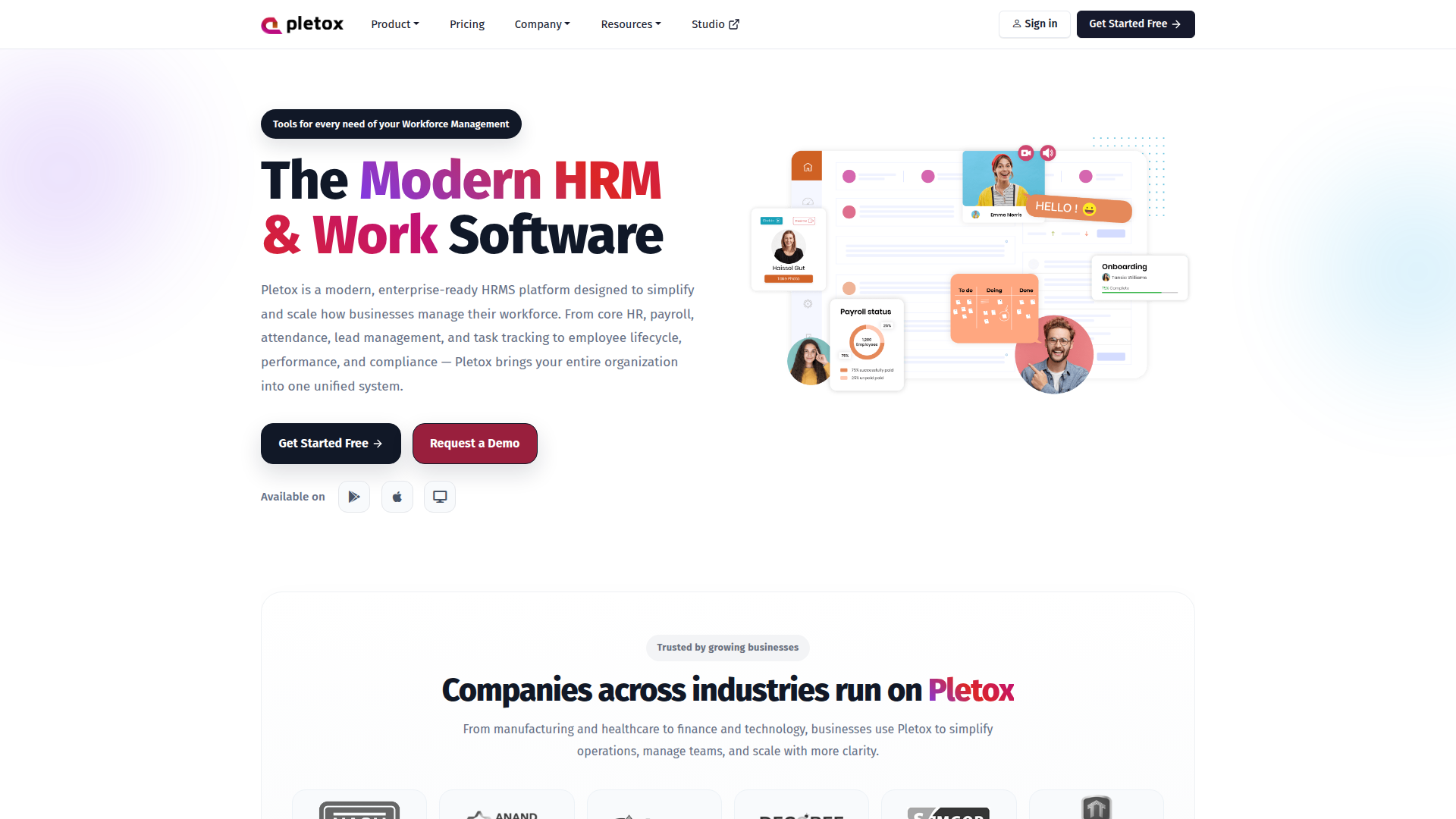 Pletox screenshot