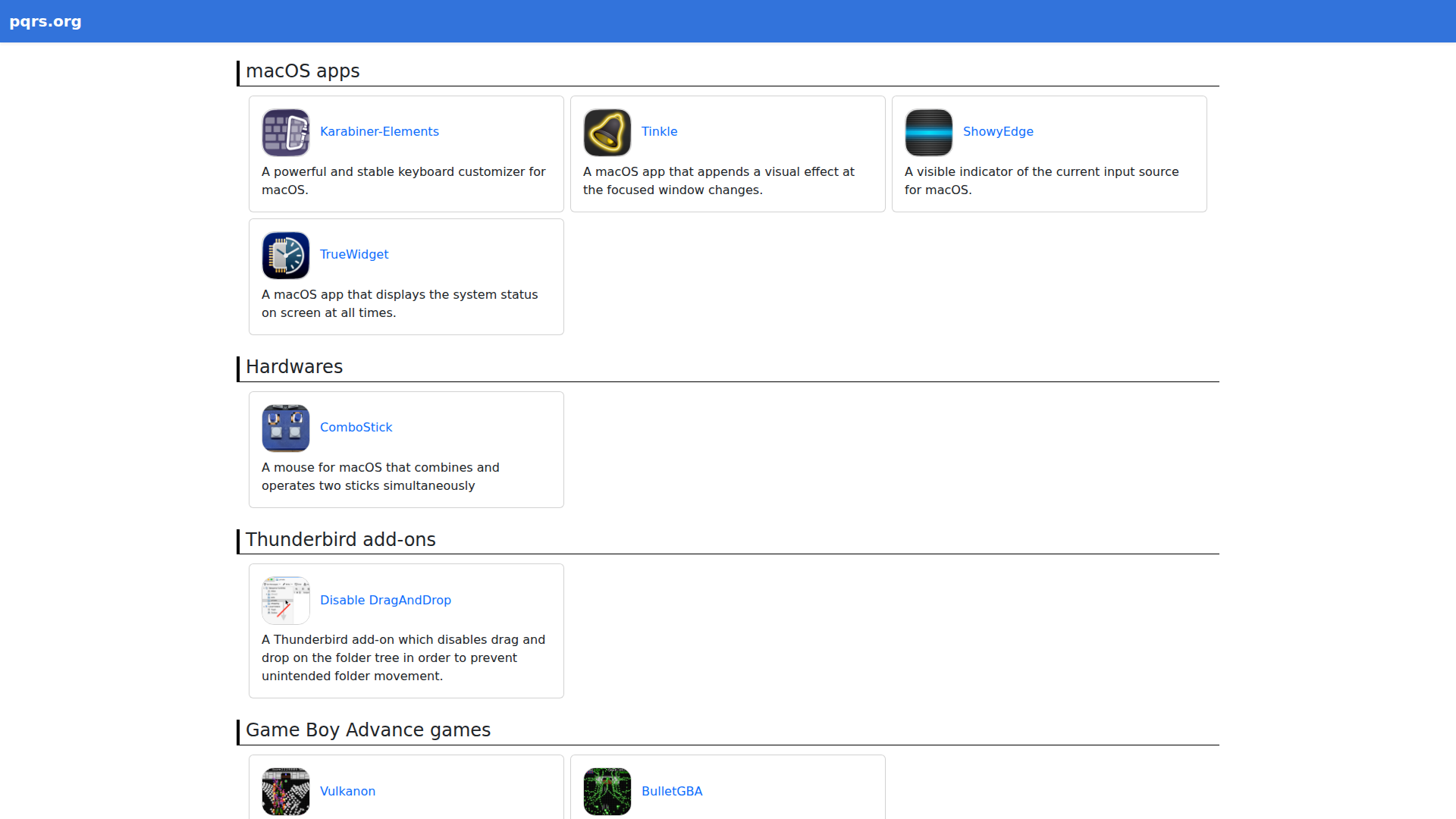 pqrs.org screenshot