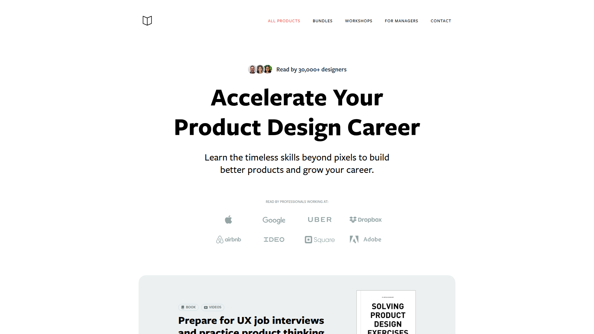 Product Design Interview screenshot