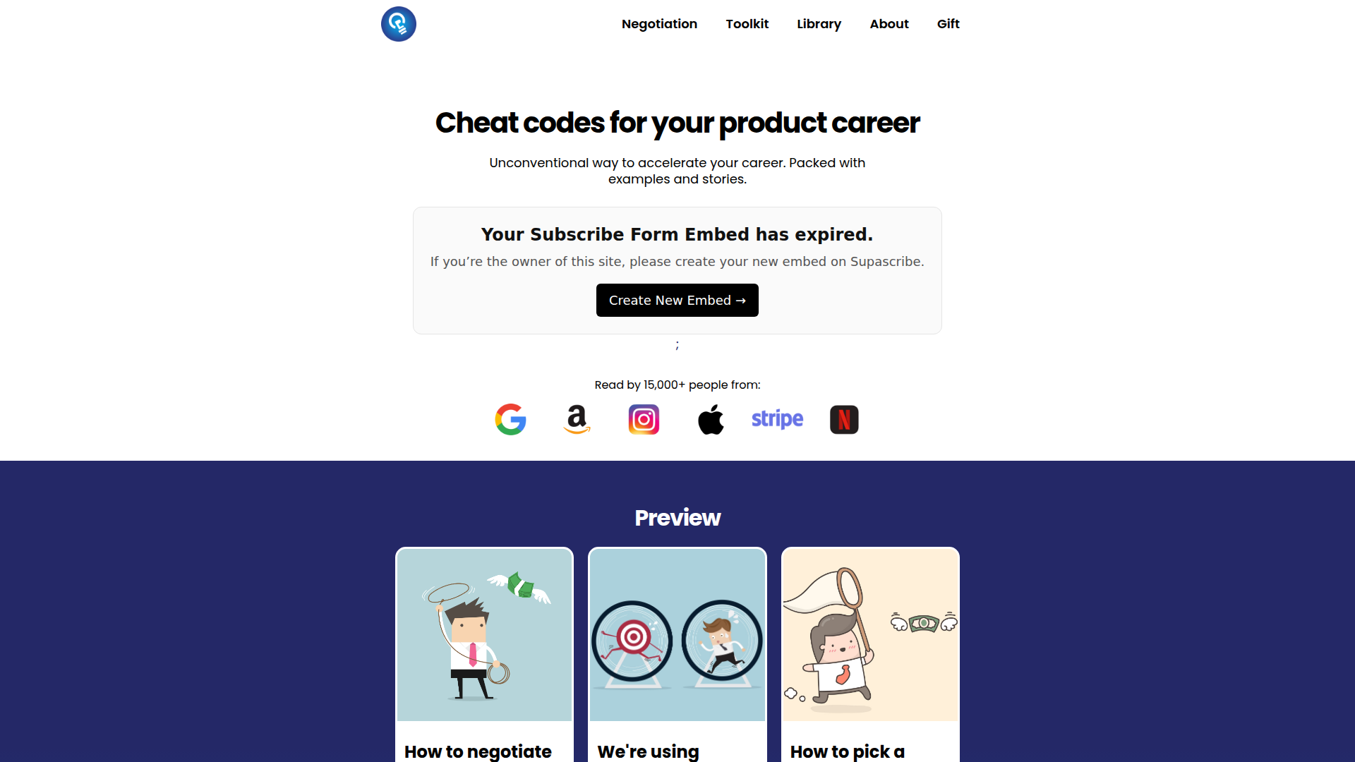 Product Lessons screenshot
