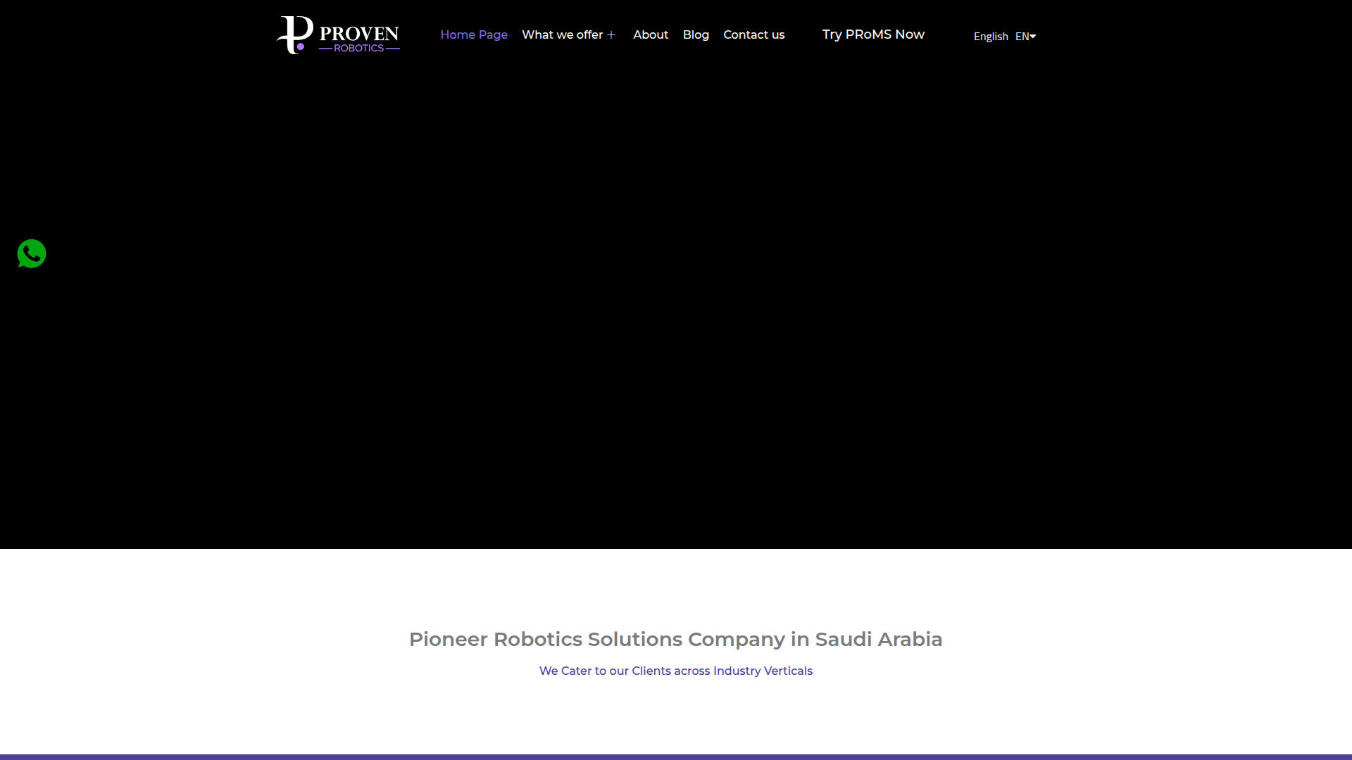 PROVEN Robotics screenshot