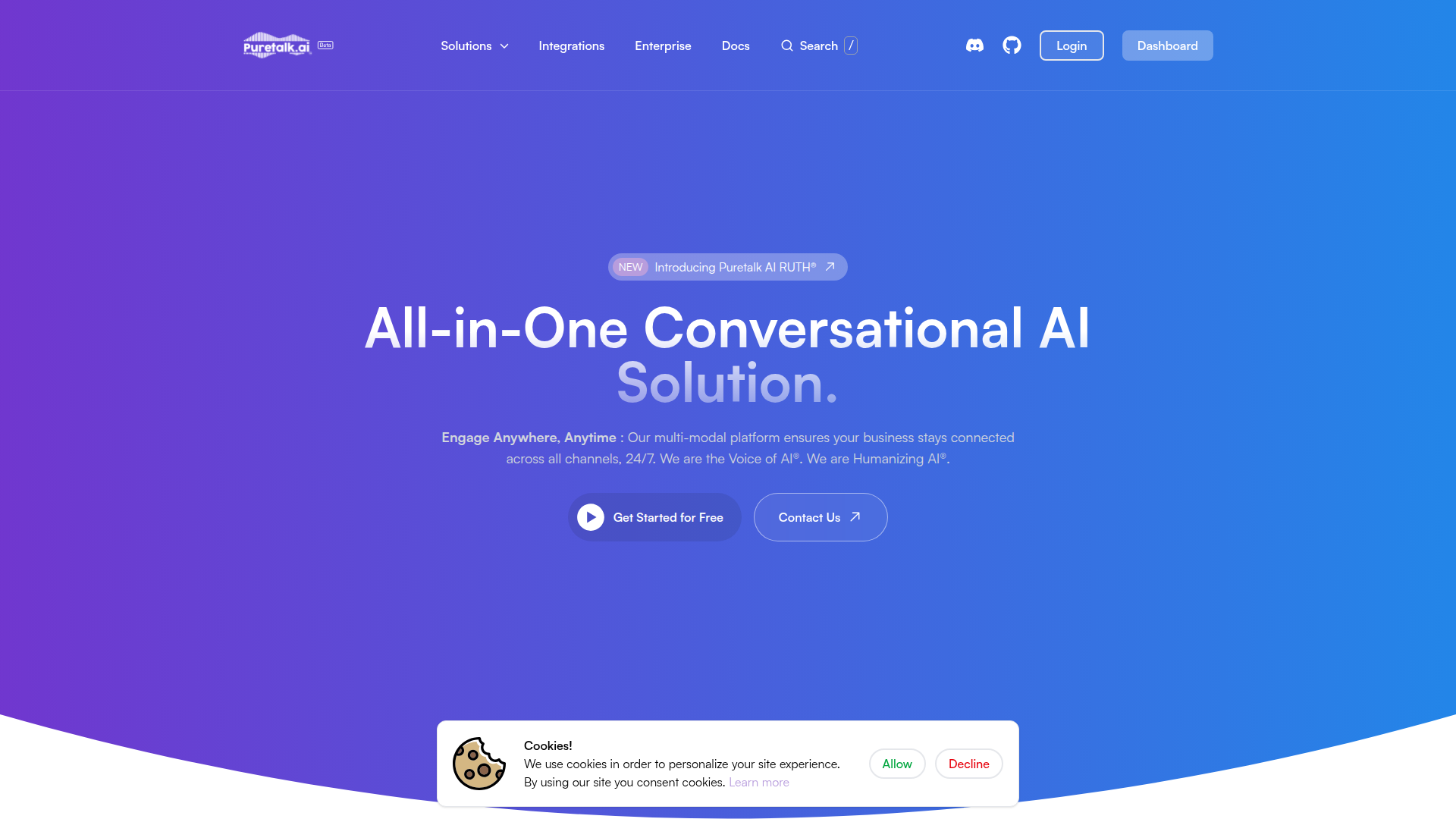 Puretalk AI screenshot