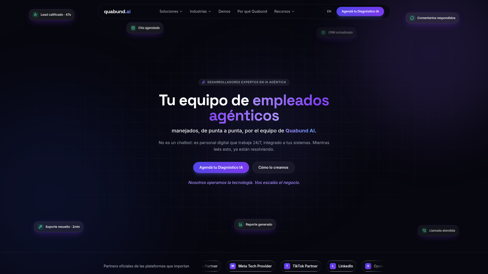 Quabund screenshot