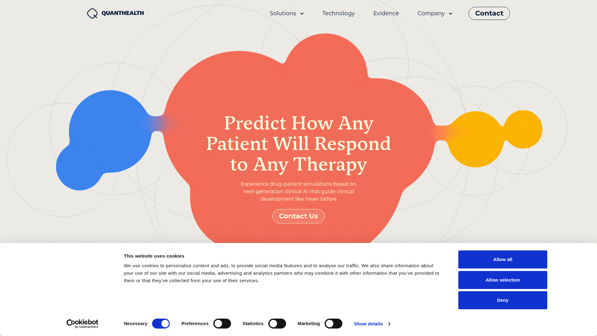 QuantHealth screenshot