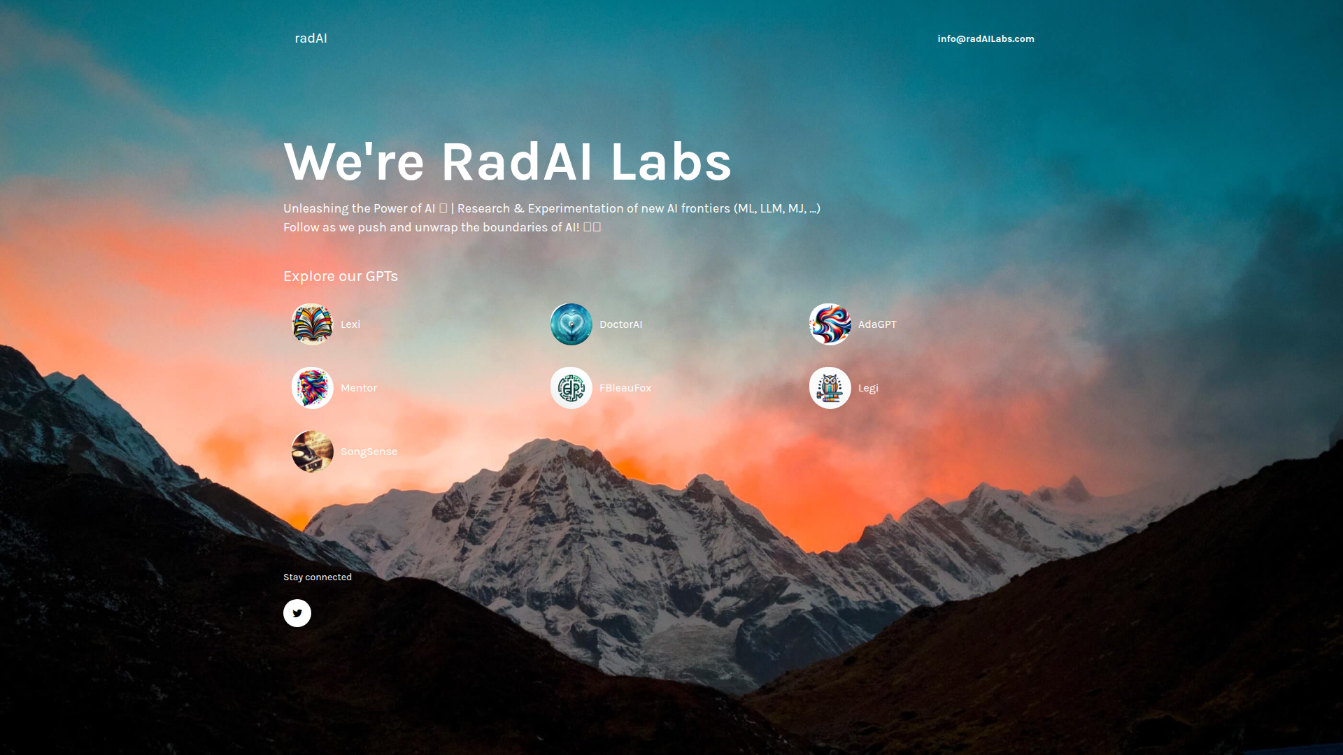 RadAI Labs screenshot